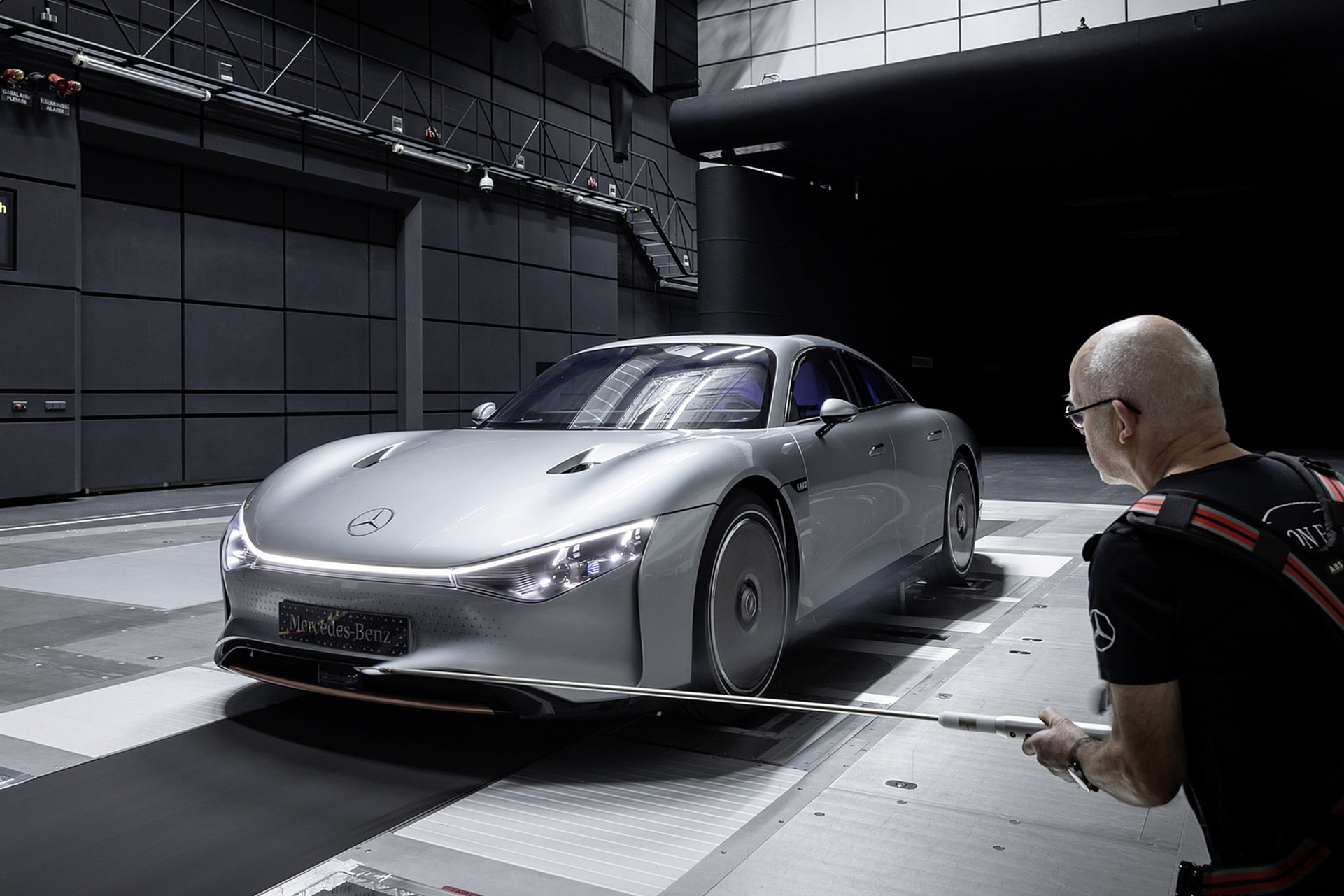 Download 2022 Mercedes-Benz Vision EQXX - Aerodynamics HD Wallpaper 1921x1281 #136