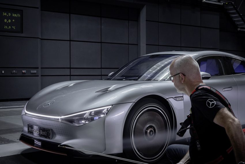 2022 Mercedes-Benz Vision EQXX - Aerodynamics Wallpaper 850x567 #137