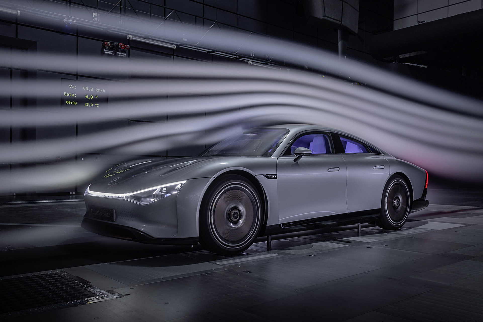 Download 2022 Mercedes-Benz Vision EQXX - Aerodynamics HD Wallpaper 1921x1281 #139