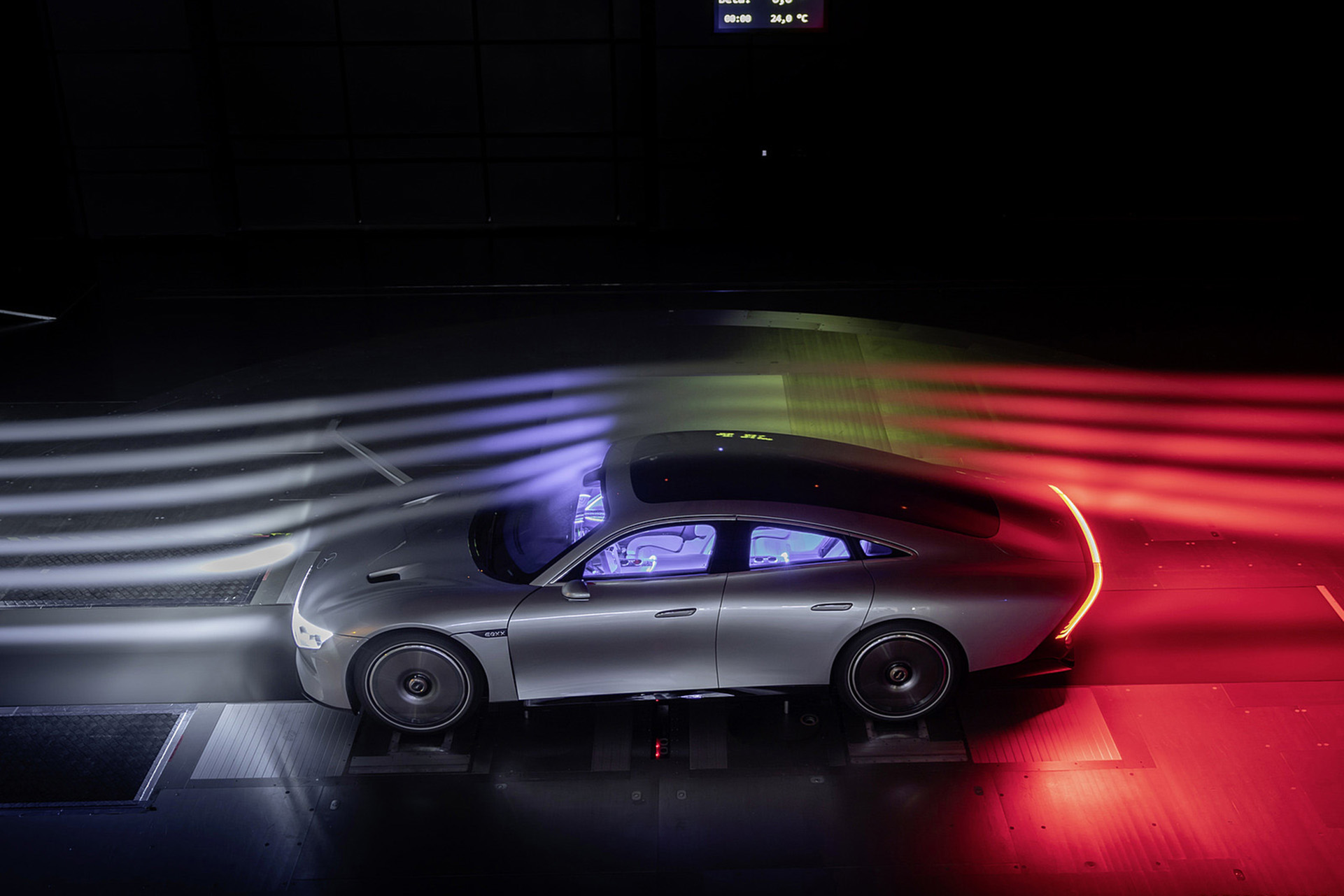Download 2022 Mercedes-Benz Vision EQXX - Aerodynamics HD Wallpaper 1921x1281 #141