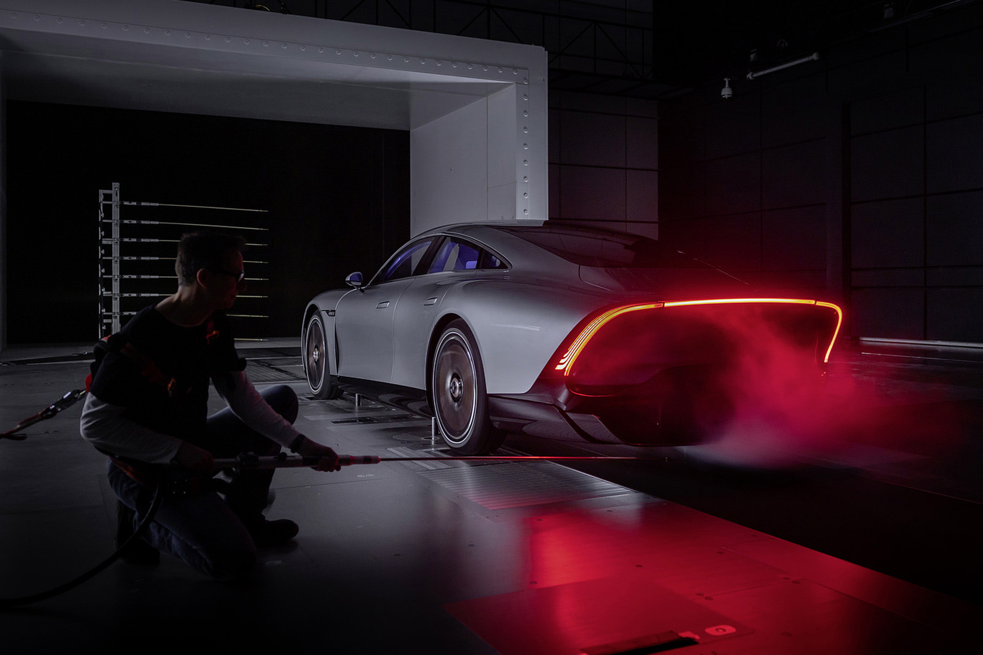 Download 2022 Mercedes-Benz Vision EQXX - Aerodynamics HD Wallpaper 1921x1281 #142