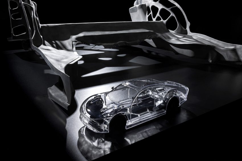 2022 Mercedes-Benz Vision EQXX - BIONEQXXTM casting Wallpaper 850x567 #127