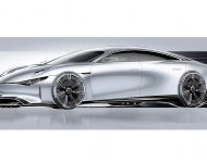 2022 Mercedes-Benz Vision EQXX - Design Sketch Wallpaper 190x150