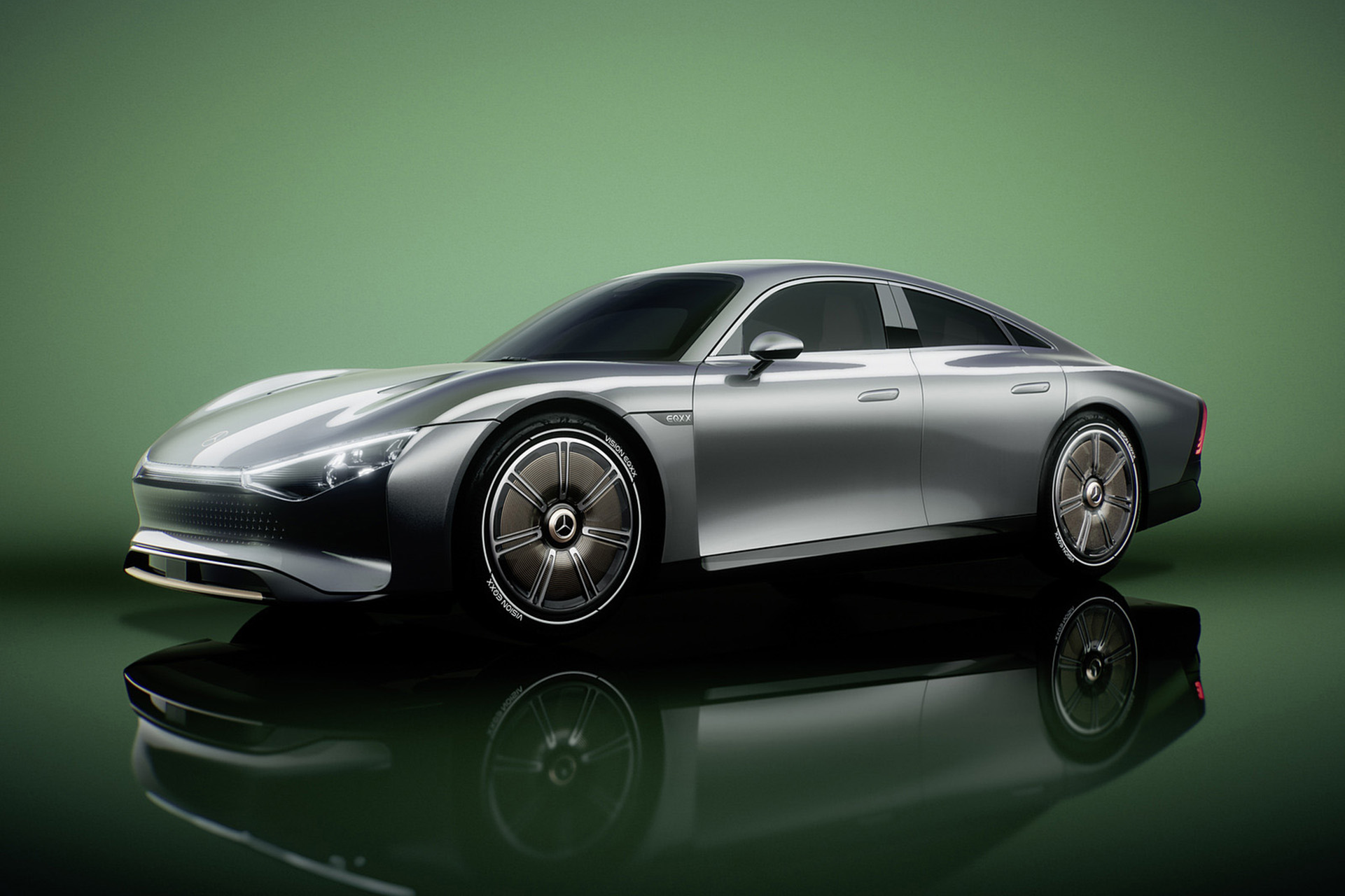 Download 2022 Mercedes-Benz Vision EQXX - Front Three-Quarter HD Wallpaper 1921x1280 #80