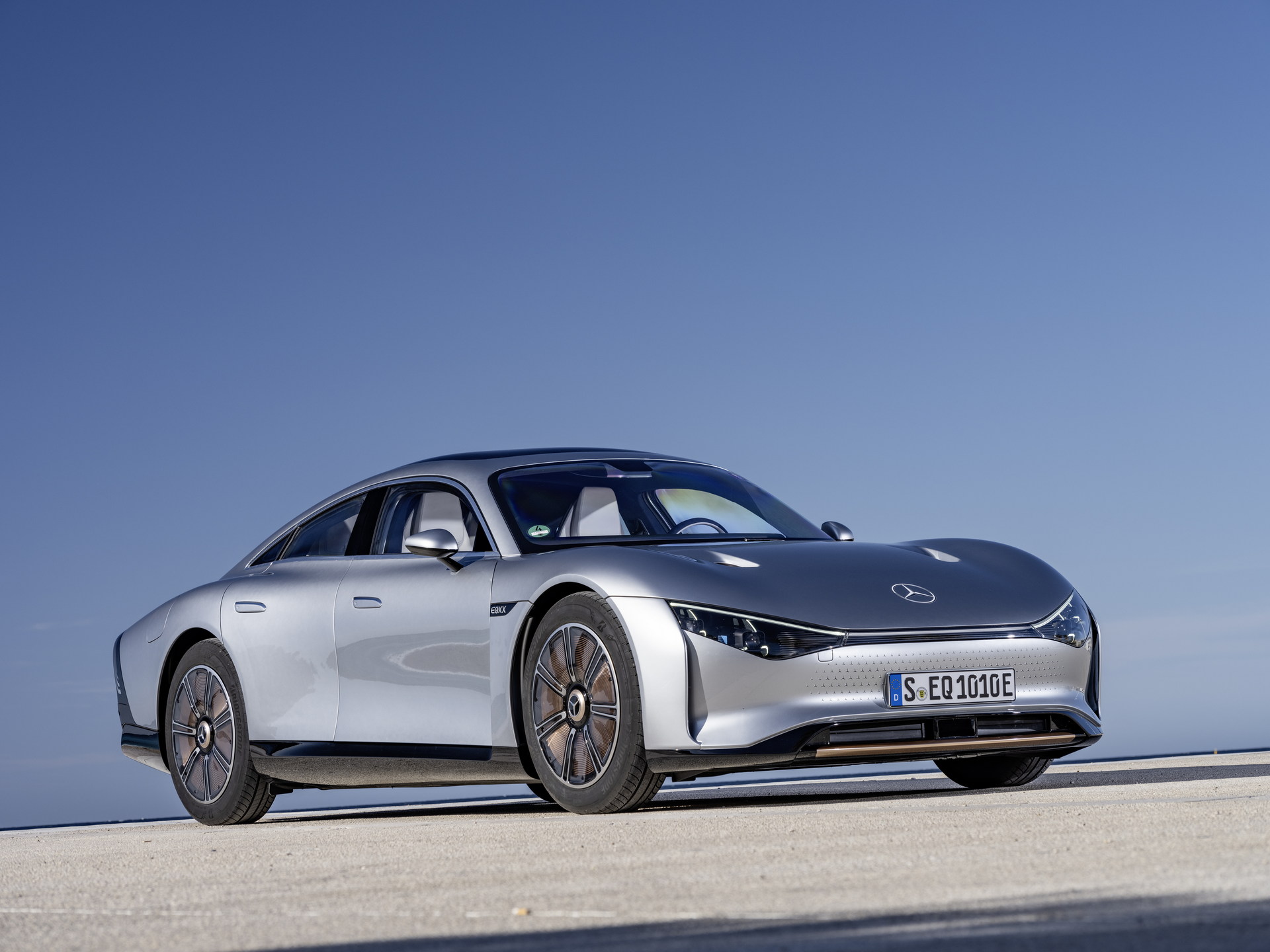Download 2022 Mercedes-Benz Vision EQXX - Front Three-Quarter HD Wallpaper 1920x1440 #25