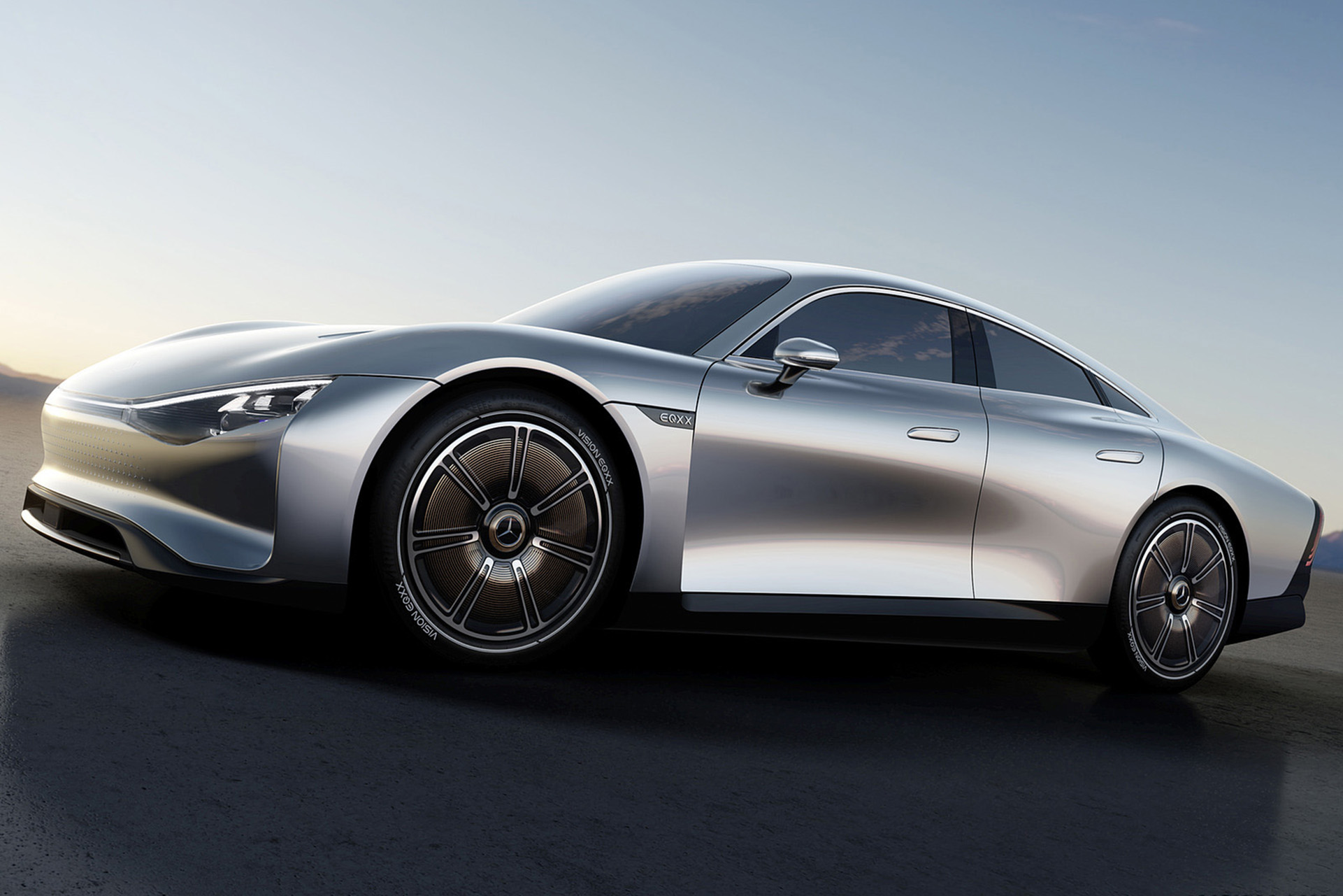 Download 2022 Mercedes-Benz Vision EQXX - Front Three-Quarter HD Wallpaper 1921x1281 #2