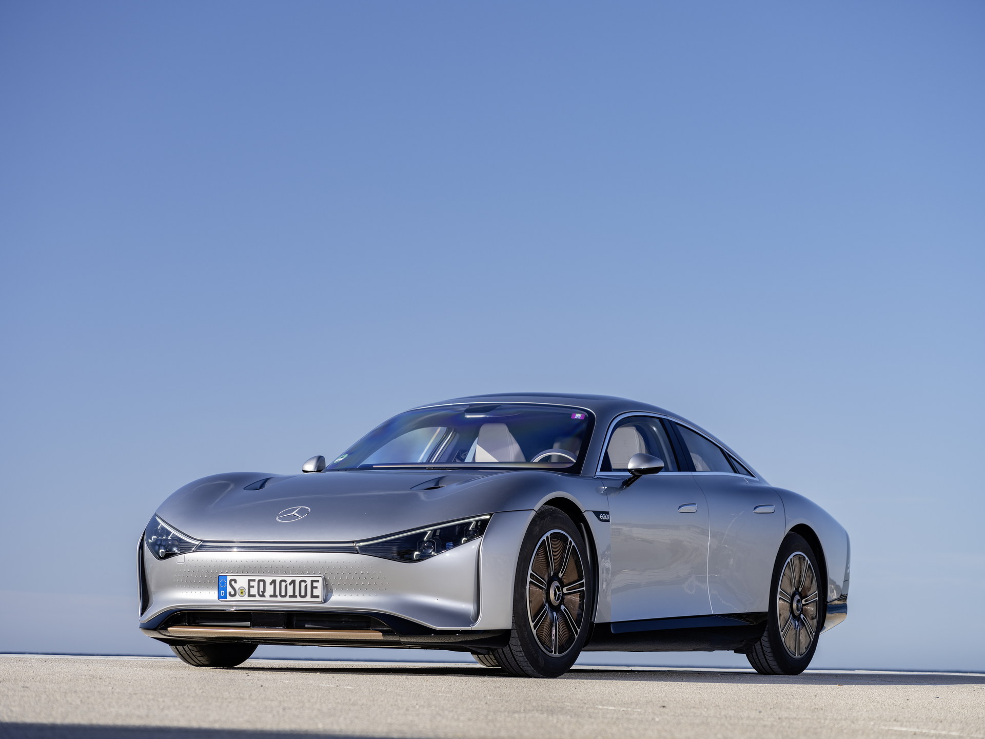 Download 2022 Mercedes-Benz Vision EQXX - Front Three-Quarter HD Wallpaper 1920x1440 #26