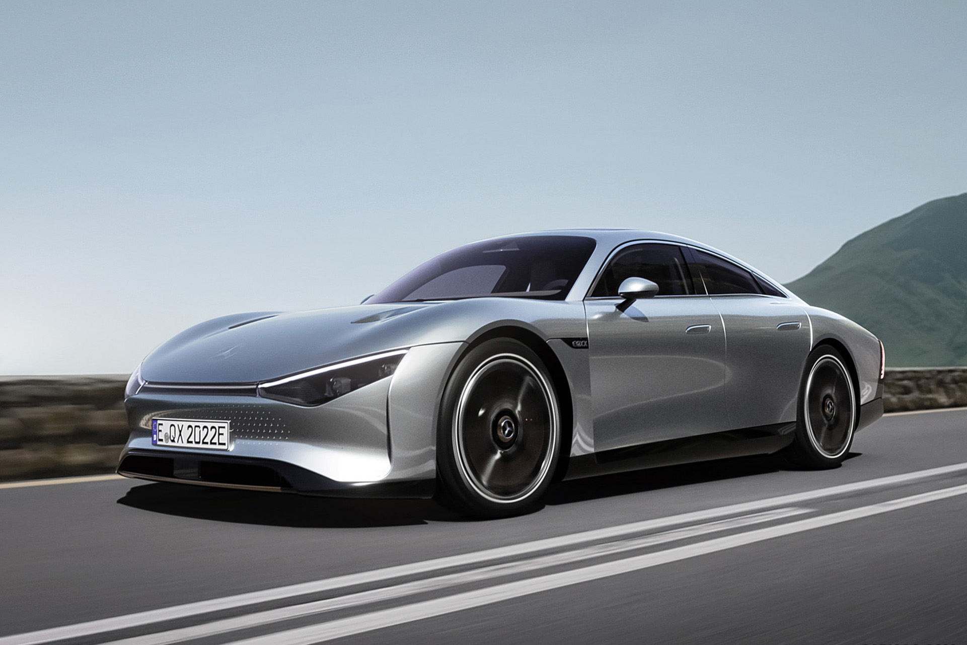 Download 2022 Mercedes-Benz Vision EQXX - Front Three-Quarter HD Wallpaper 1921x1281 #3