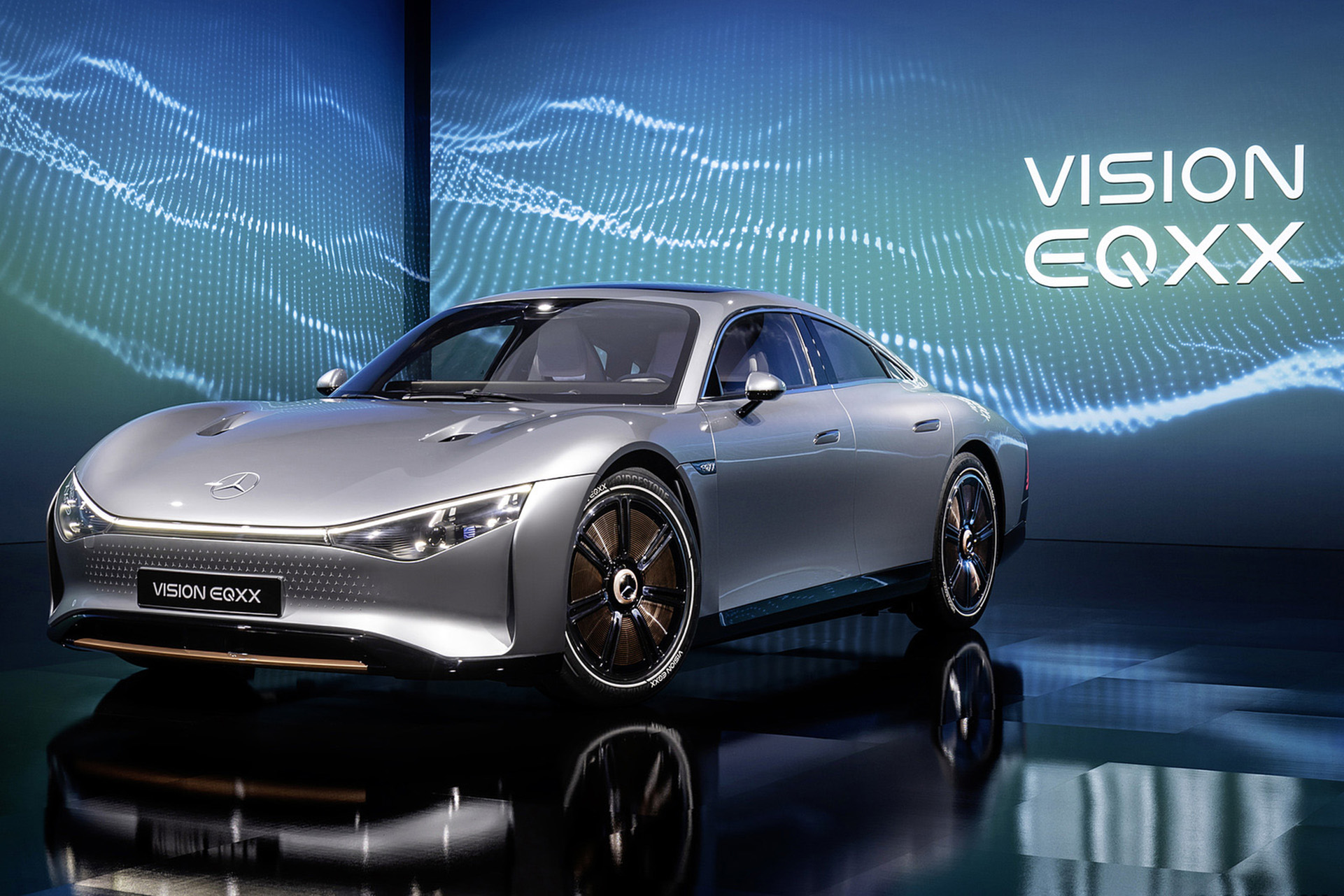 Download 2022 Mercedes-Benz Vision EQXX - Front Three-Quarter HD Wallpaper 1921x1281 #87