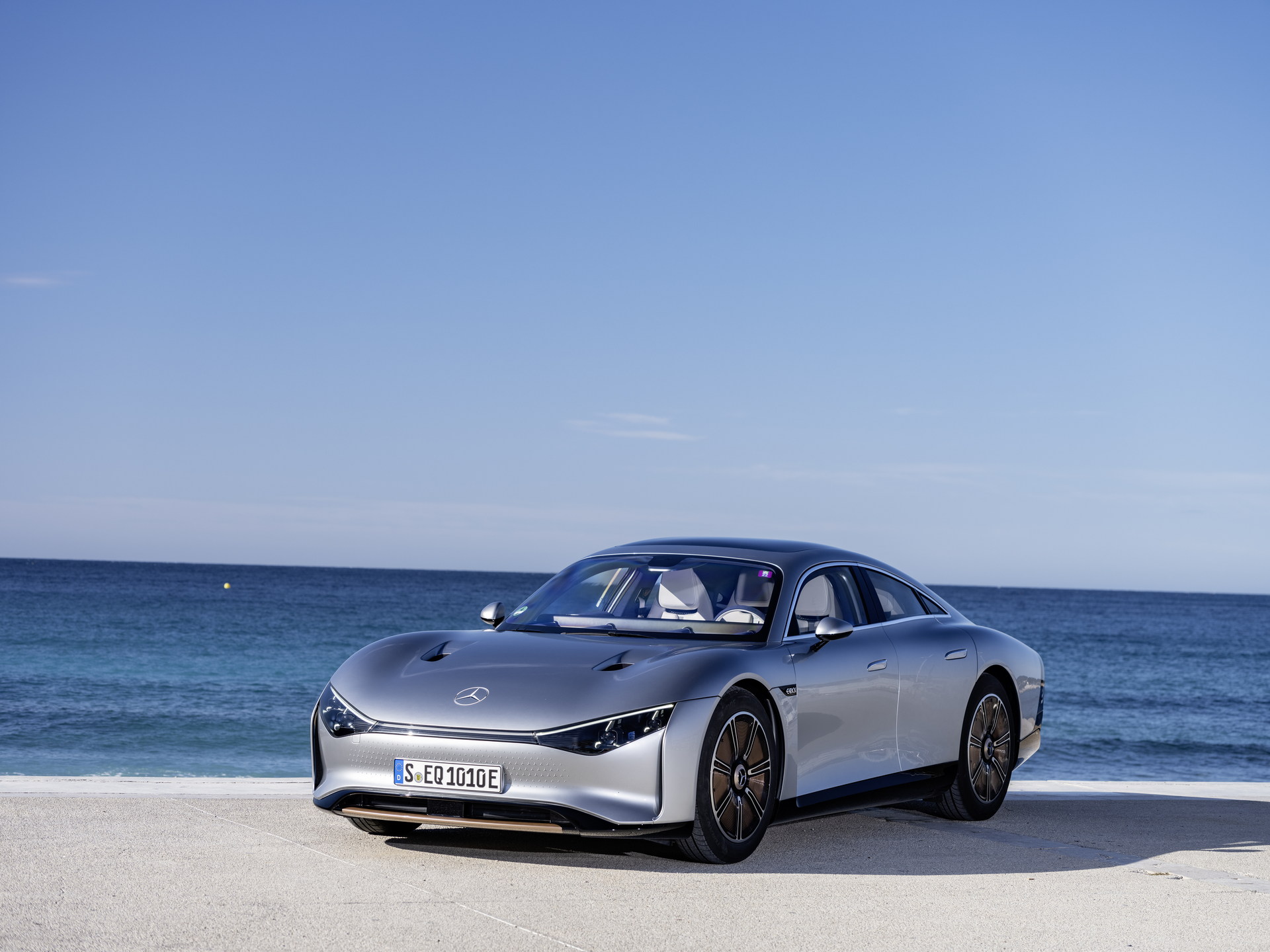 Download 2022 Mercedes-Benz Vision EQXX - Front Three-Quarter HD Wallpaper 1920x1440 #27