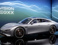 2022 Mercedes-Benz Vision EQXX - Front Three-Quarter Wallpaper 190x150