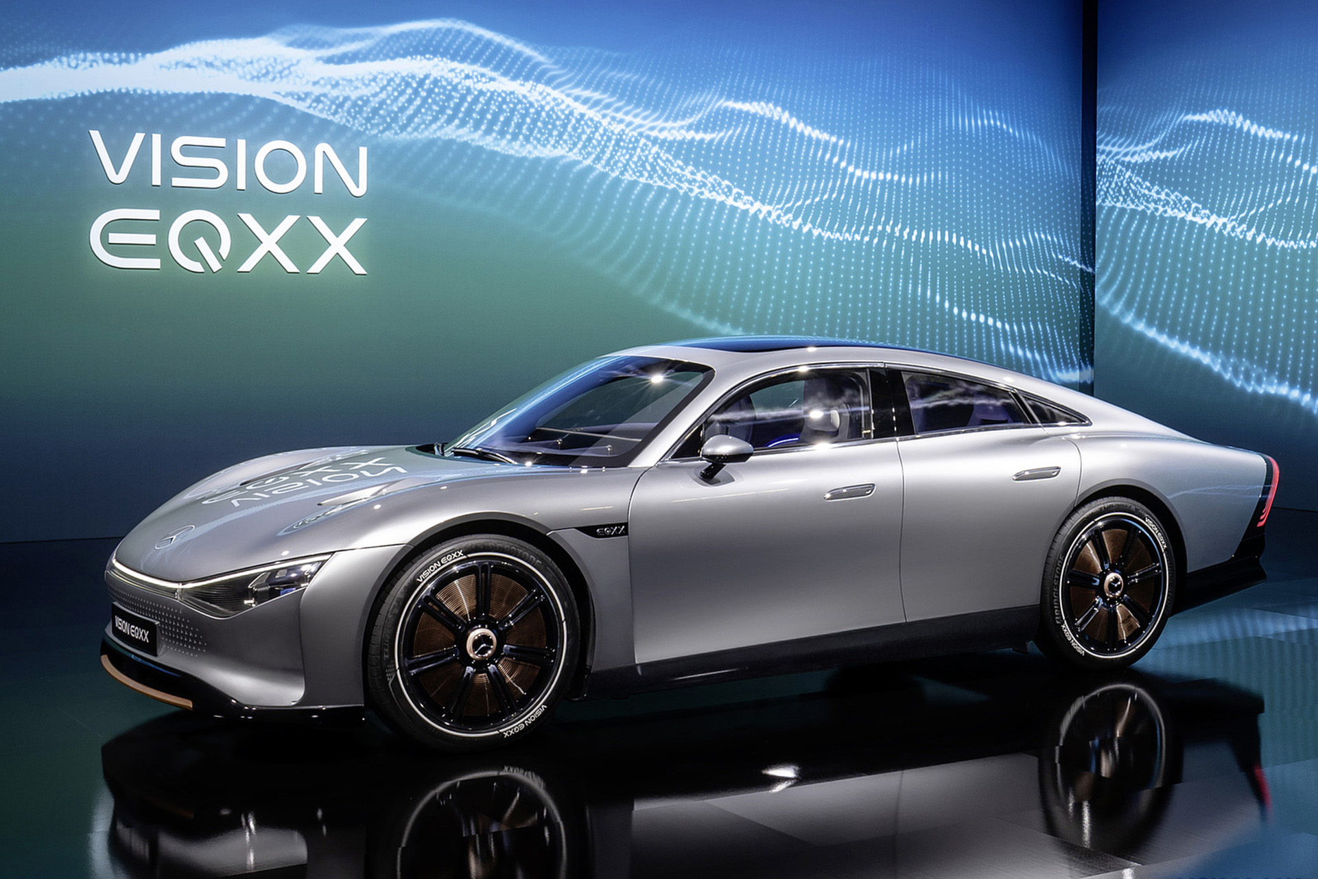 Download 2022 Mercedes-Benz Vision EQXX - Front Three-Quarter HD Wallpaper 1921x1281 #88