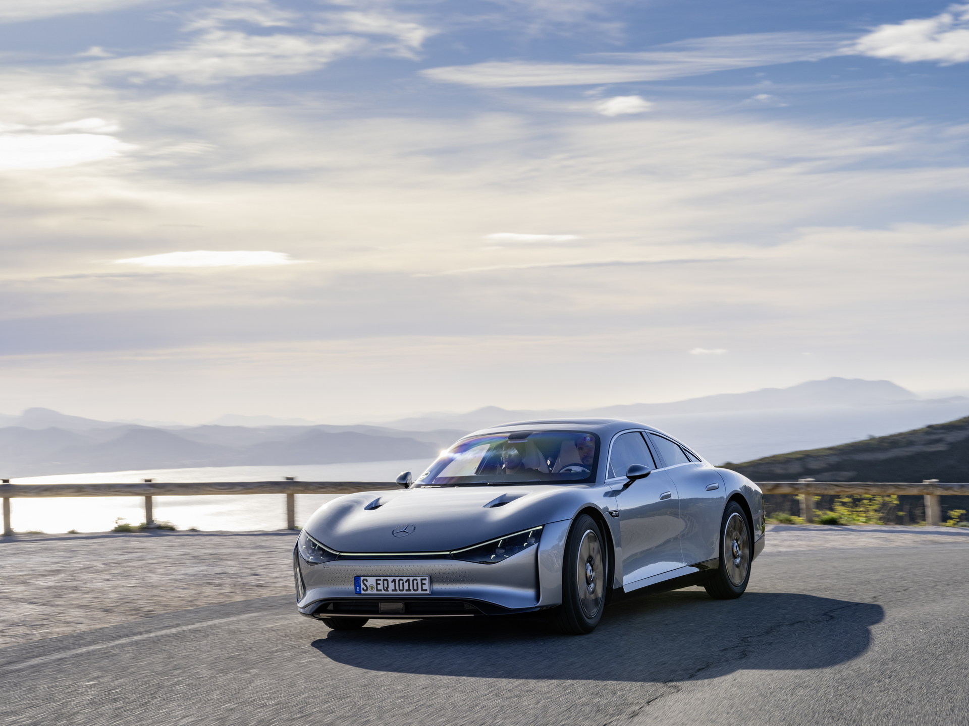 Download 2022 Mercedes-Benz Vision EQXX - Front Three-Quarter HD Wallpaper 1920x1440 #4