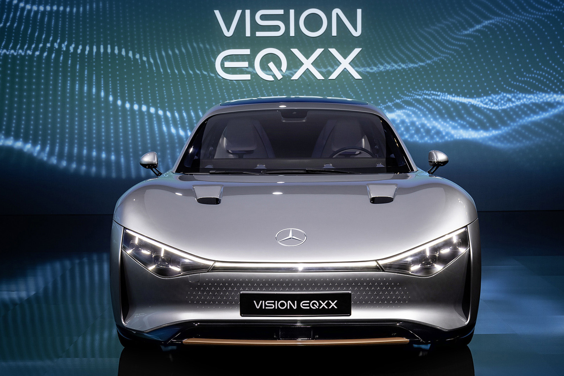 Download 2022 Mercedes-Benz Vision EQXX - Front HD Wallpaper 1921x1280 #91