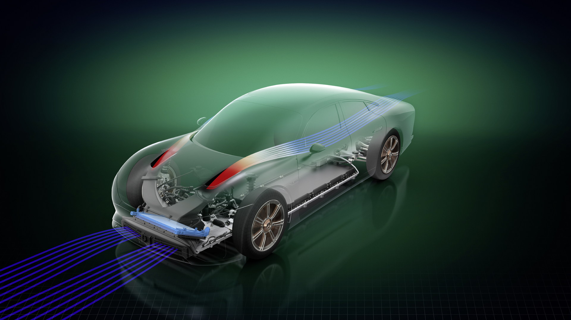 Download 2022 Mercedes-Benz Vision EQXX - Infographics HD Wallpaper 1920x1077 #66