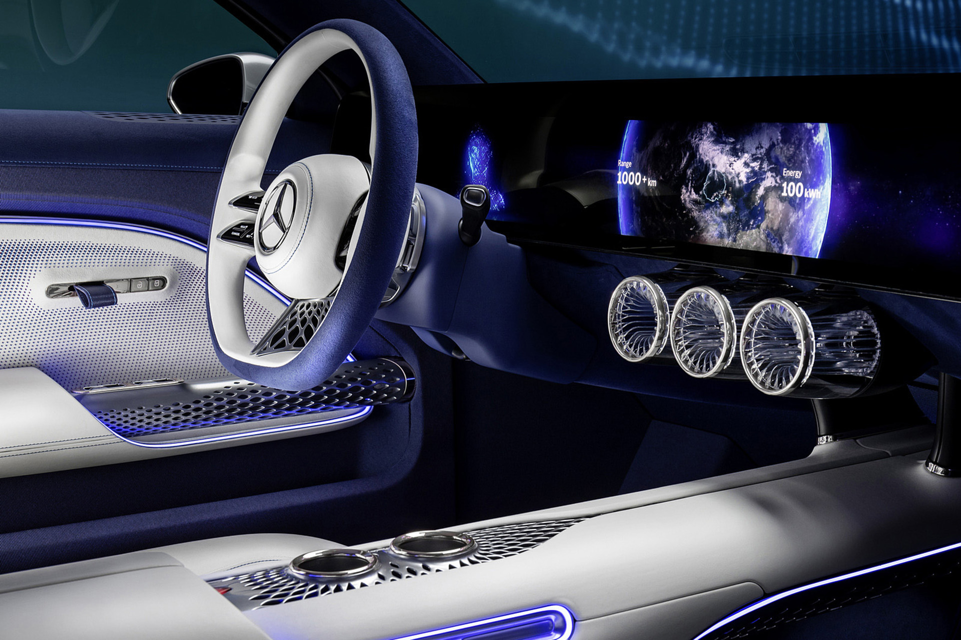 Download 2022 Mercedes-Benz Vision EQXX - Interior, Detail HD Wallpaper 1921x1280 #109