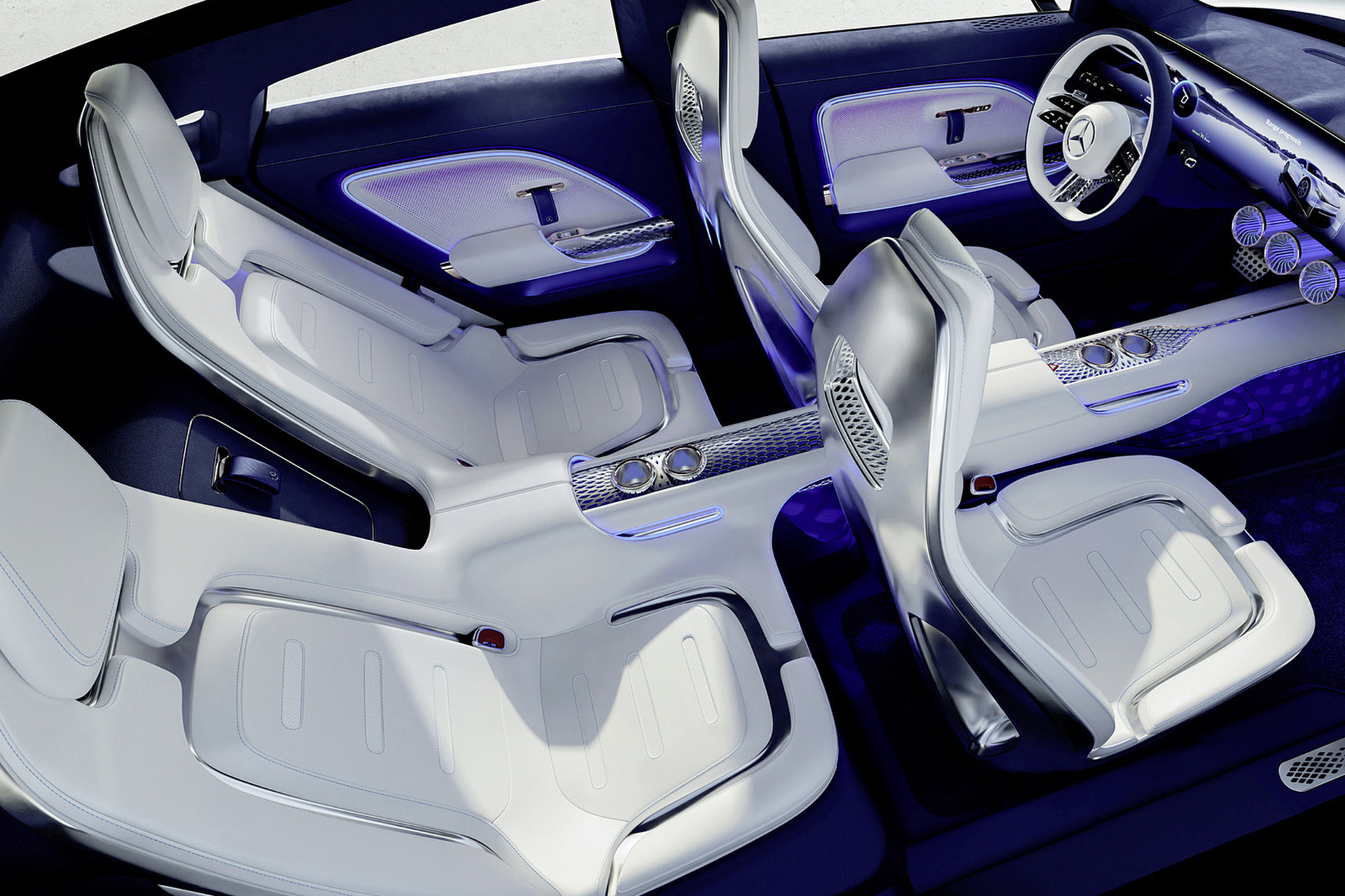 Download 2022 Mercedes-Benz Vision EQXX - Interior, Detail HD Wallpaper 1921x1280 #105