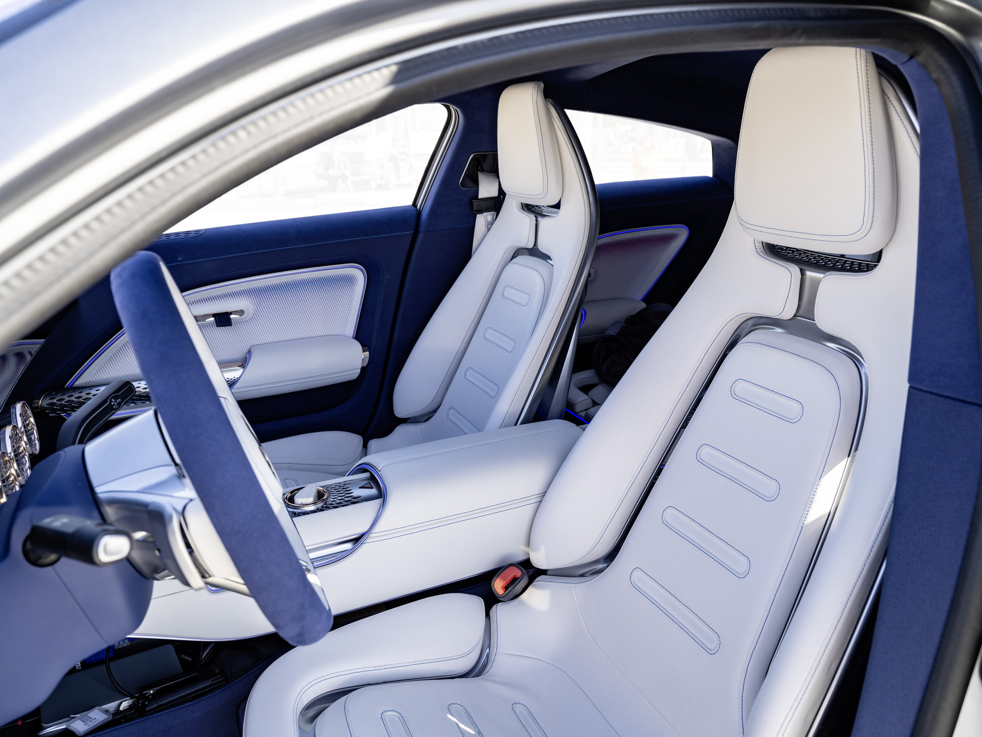 Download 2022 Mercedes-Benz Vision EQXX - Interior, Seats HD Wallpaper 1920x1440 #52