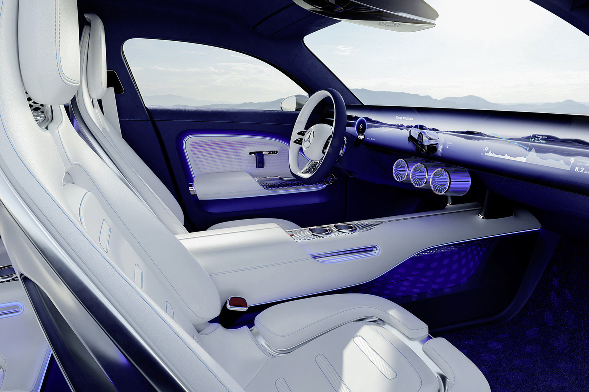 Download 2022 Mercedes-Benz Vision EQXX - Interior HD Wallpaper 1921x1280 #78