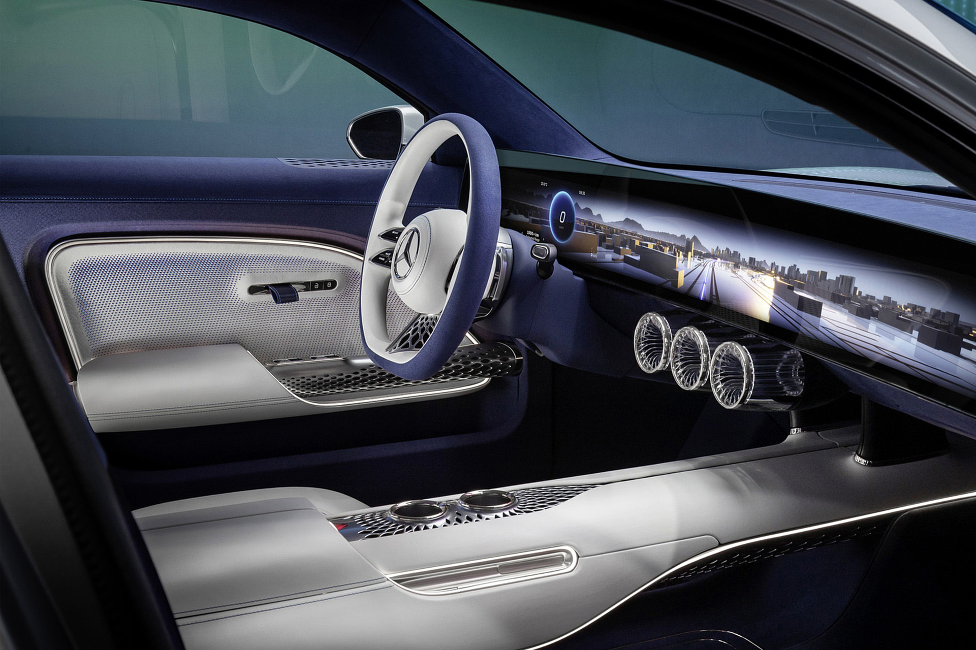 Download 2022 Mercedes-Benz Vision EQXX - Interior HD Wallpaper 1921x1280 #118