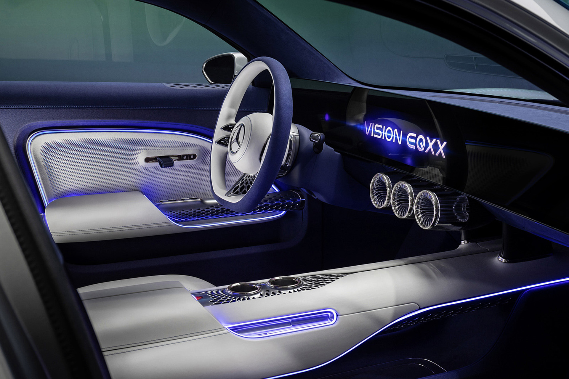Download 2022 Mercedes-Benz Vision EQXX - Interior HD Wallpaper 1921x1280 #107