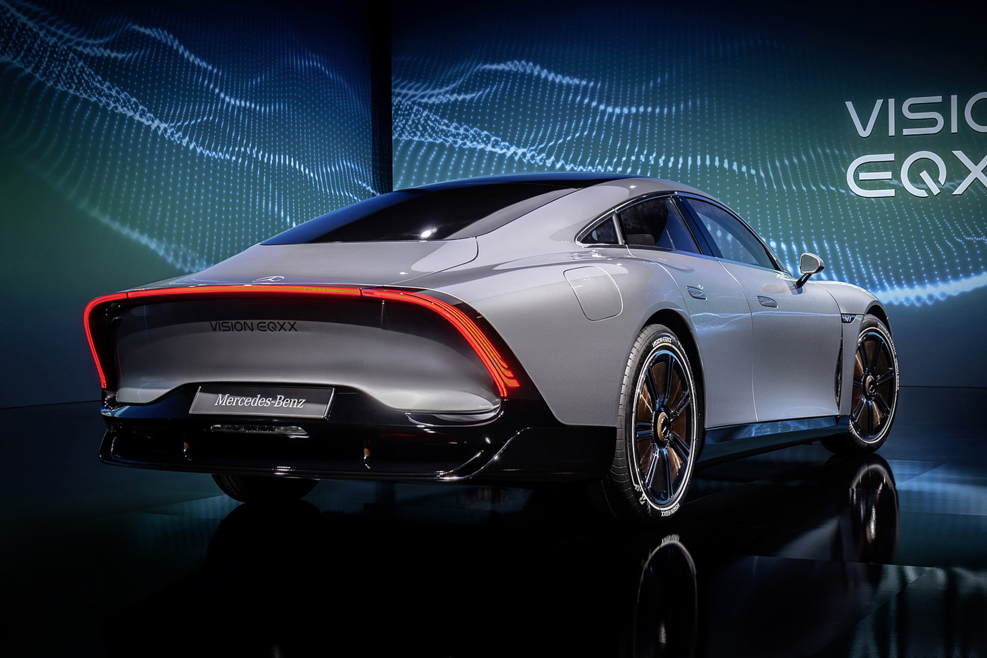 Download 2022 Mercedes-Benz Vision EQXX - Rear HD Wallpaper 1921x1281 #93