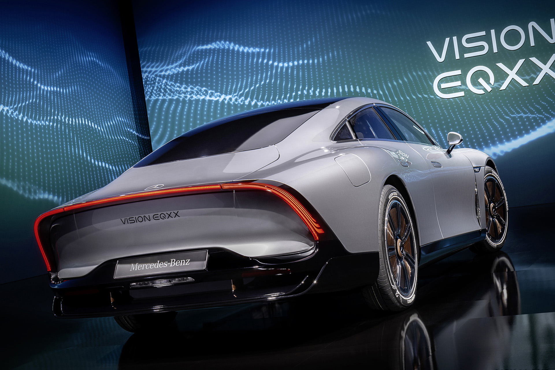 Download 2022 Mercedes-Benz Vision EQXX - Rear HD Wallpaper 1921x1281 #94