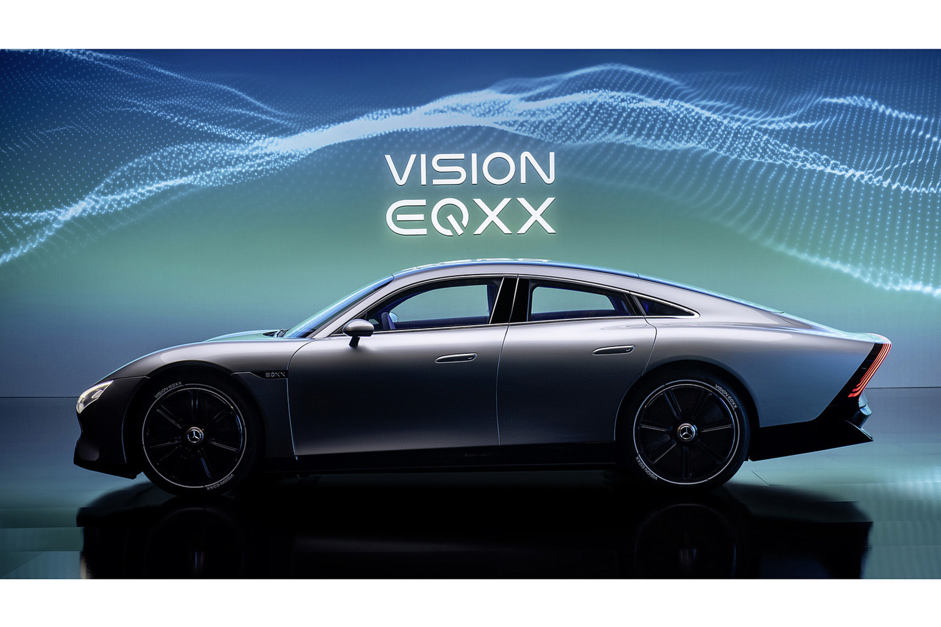 Download 2022 Mercedes-Benz Vision EQXX - Side HD Wallpaper 1921x1280 #90