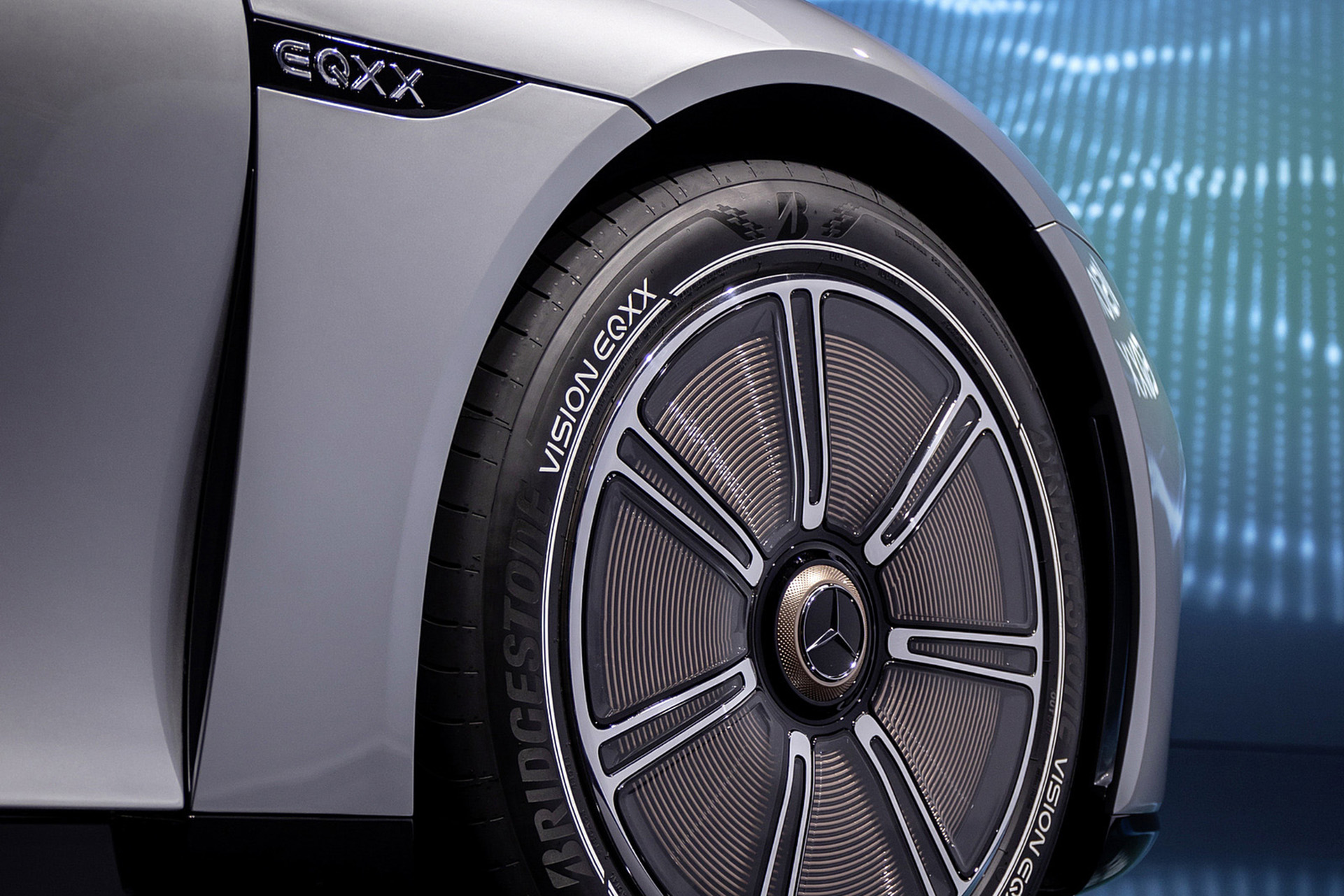 Download 2022 Mercedes-Benz Vision EQXX - Wheel HD Wallpaper 1921x1281 #95