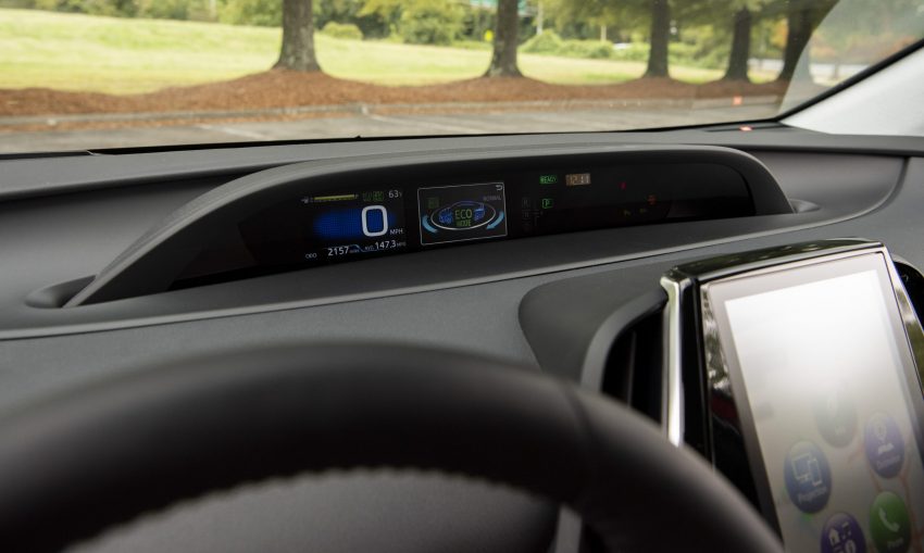 2022 Toyota Prius Prime - Digital Instrument Cluster Wallpaper 850x509 #20