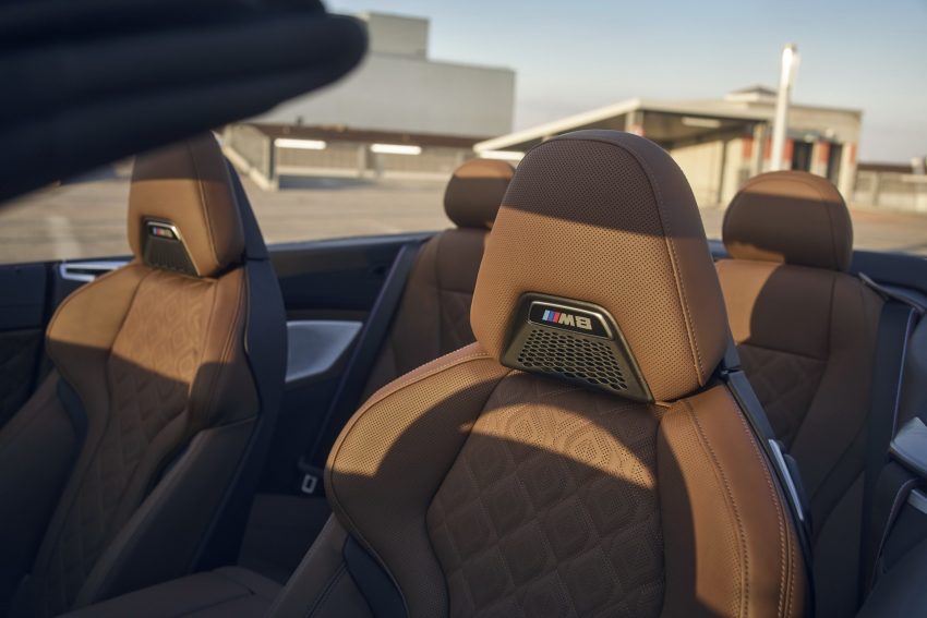 2023 BMW M8 Competition Convertible - Interior, Seats Wallpaper 850x567 #23