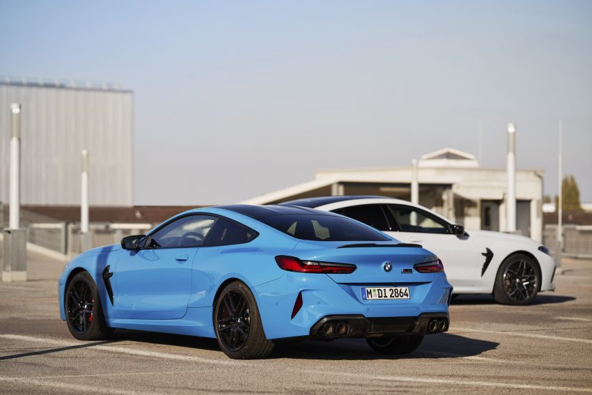 2023 BMW M8 Competition Coupe - Rear Three-Quarter Wallpaper 850x567 #5