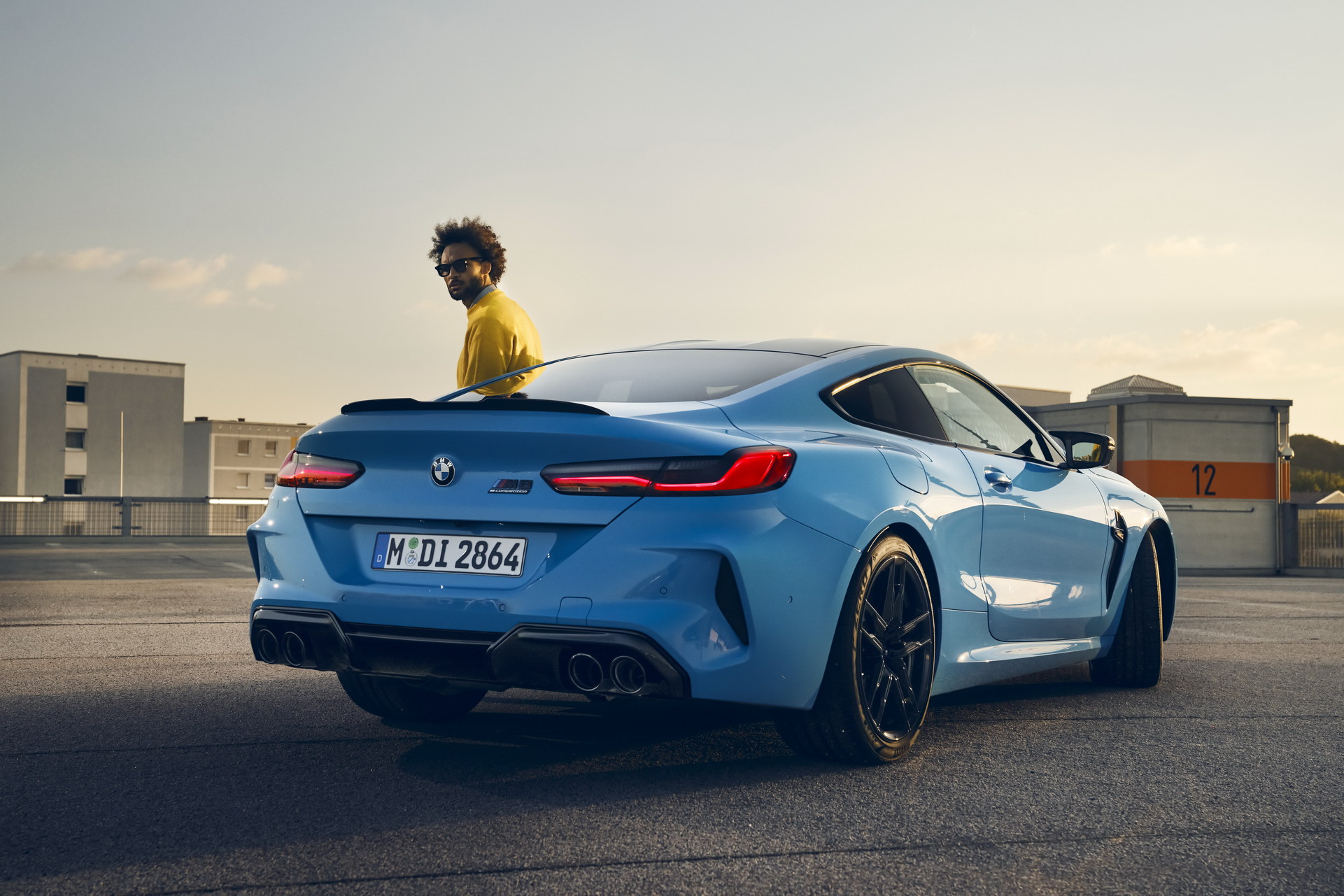 Download 2023 BMW M8 Competition Coupe - Rear Three-Quarter HD Wallpaper 1921x1281 #8