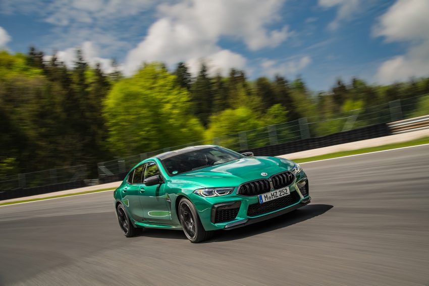 2023 BMW M8 Competition Gran Coupe - Front Three-Quarter Wallpaper 850x567 #2