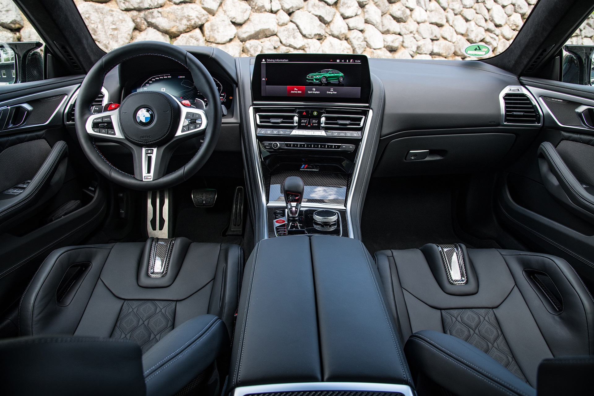 Download 2023 BMW M8 Competition Gran Coupe - Interior, Cockpit HD Wallpaper 1920x1280 #31