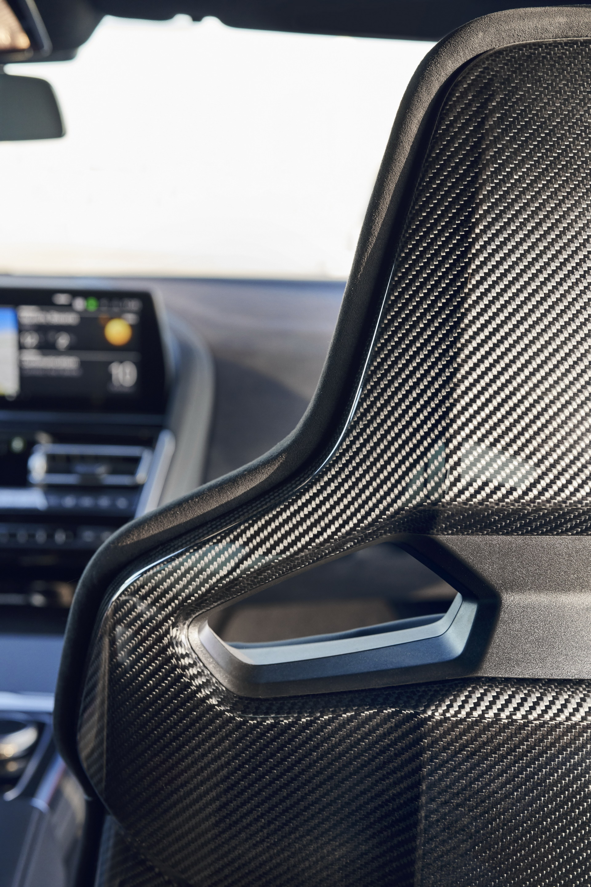 Download 2023 BMW M8 Competition Gran Coupe - Interior, Detail HD Phone Wallpaper 1921x2882 #53