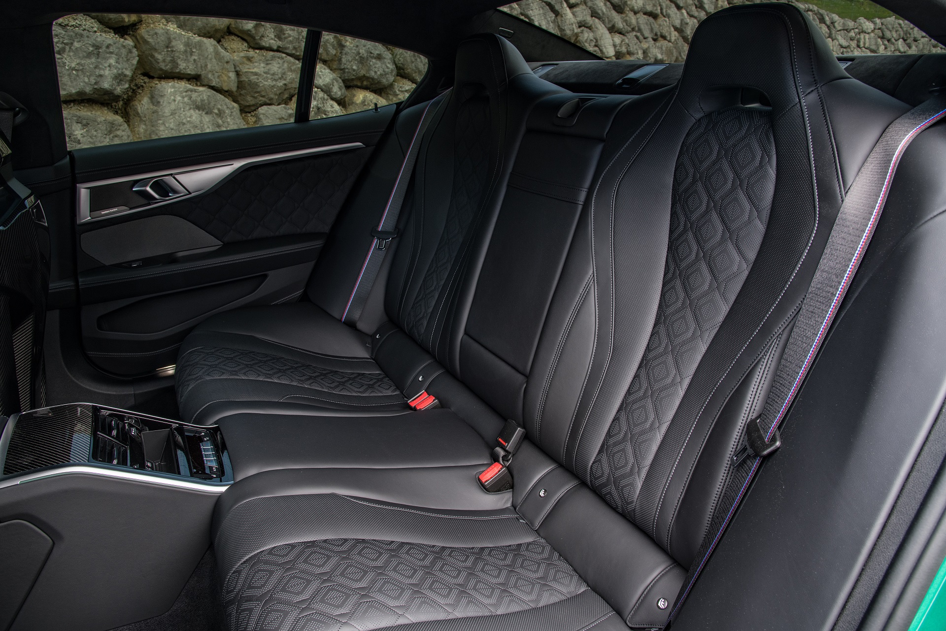 Download 2023 BMW M8 Competition Gran Coupe - Interior, Rear Seats HD Wallpaper 1920x1280 #34