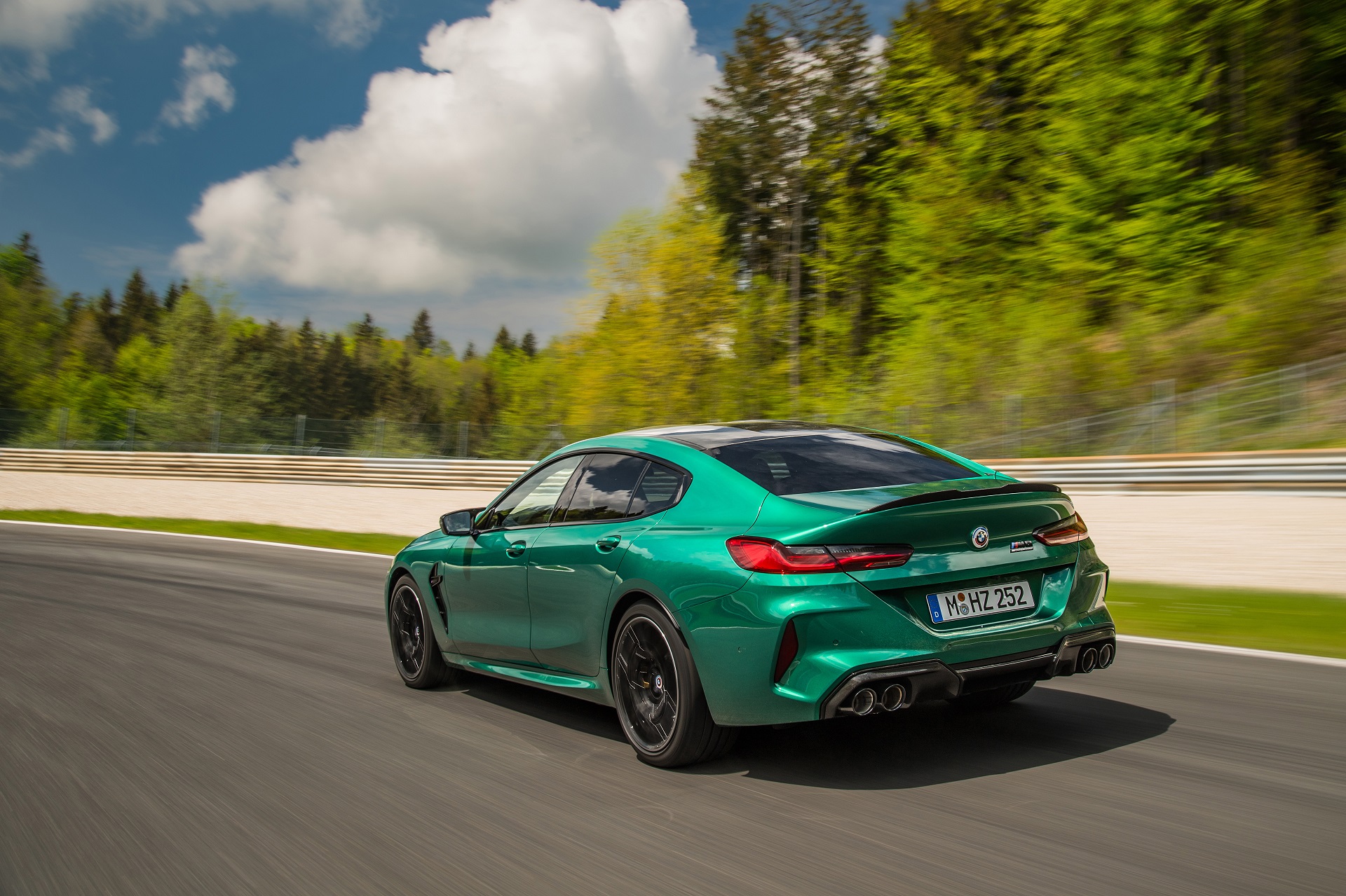 Download 2023 BMW M8 Competition Gran Coupe - Rear Three-Quarter HD Wallpaper 1920x1279 #11