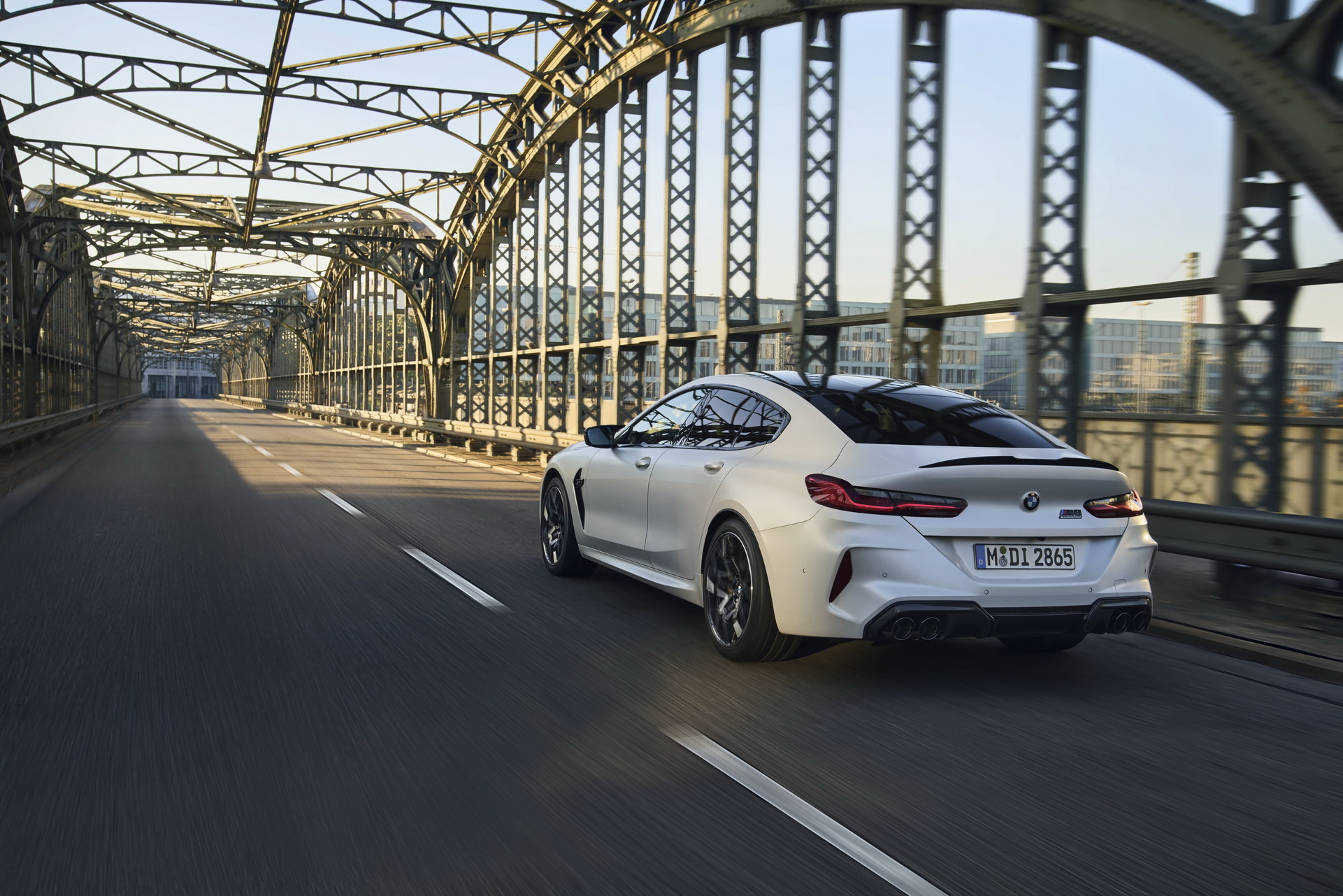 Download 2023 BMW M8 Competition Gran Coupe - Rear Three-Quarter HD Wallpaper 1921x1281 #39