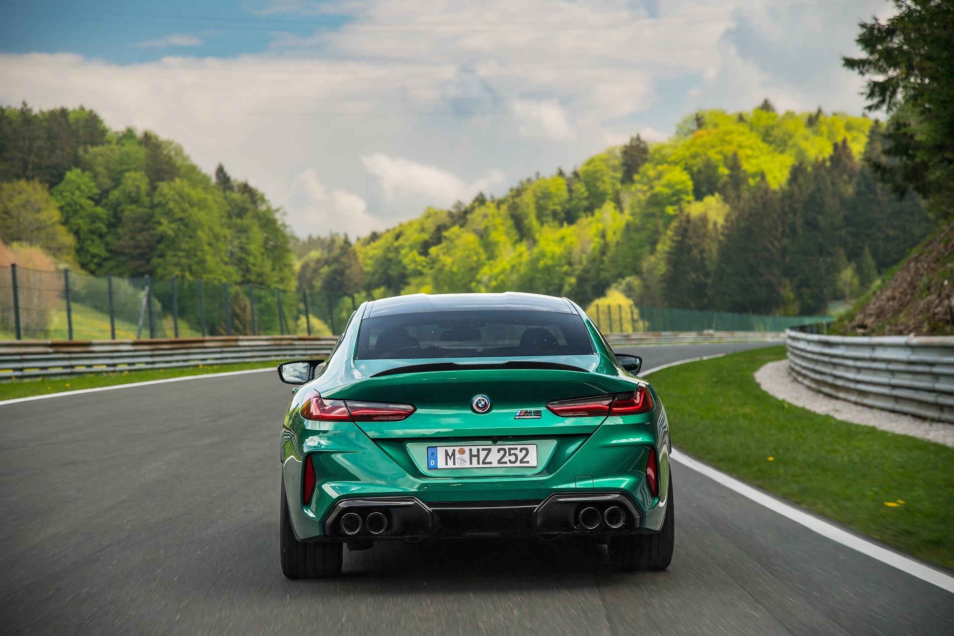 Download 2023 BMW M8 Competition Gran Coupe - Rear HD Wallpaper 1920x1280 #13