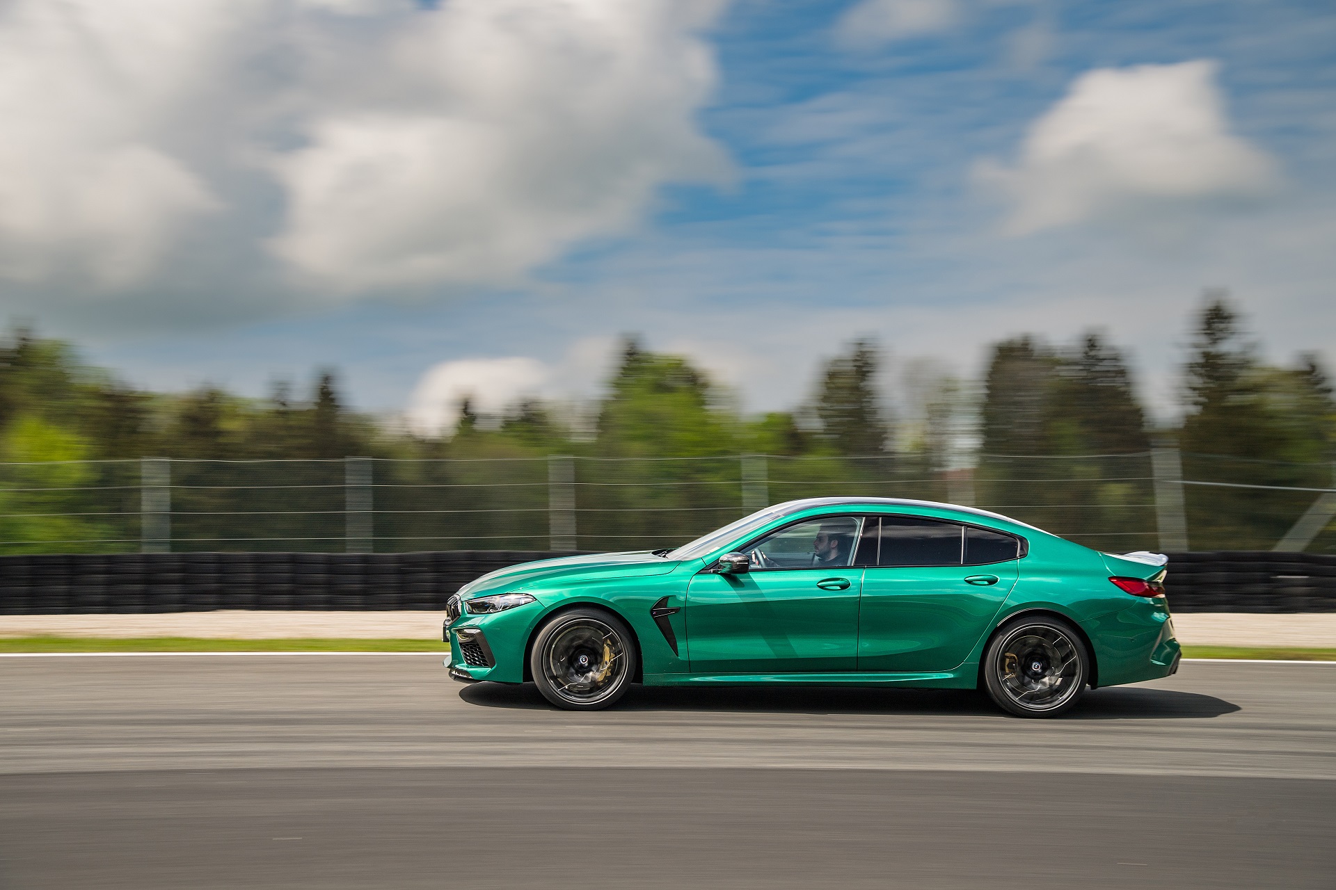 Download 2023 BMW M8 Competition Gran Coupe - Side HD Wallpaper 1920x1280 #16