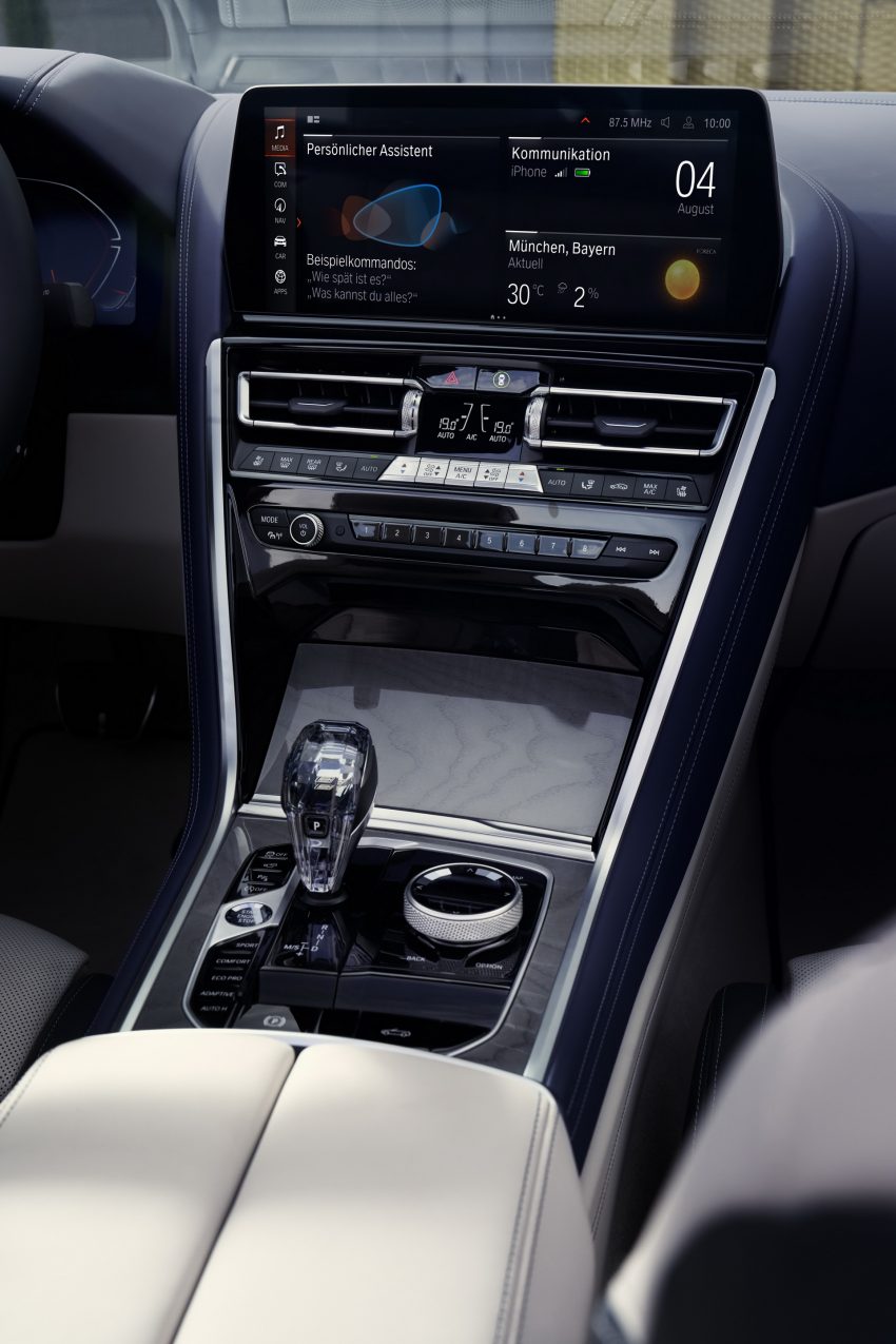 2023 BMW M850i xDrive Convertible - Central Console Phone Wallpaper 850x1275 #29