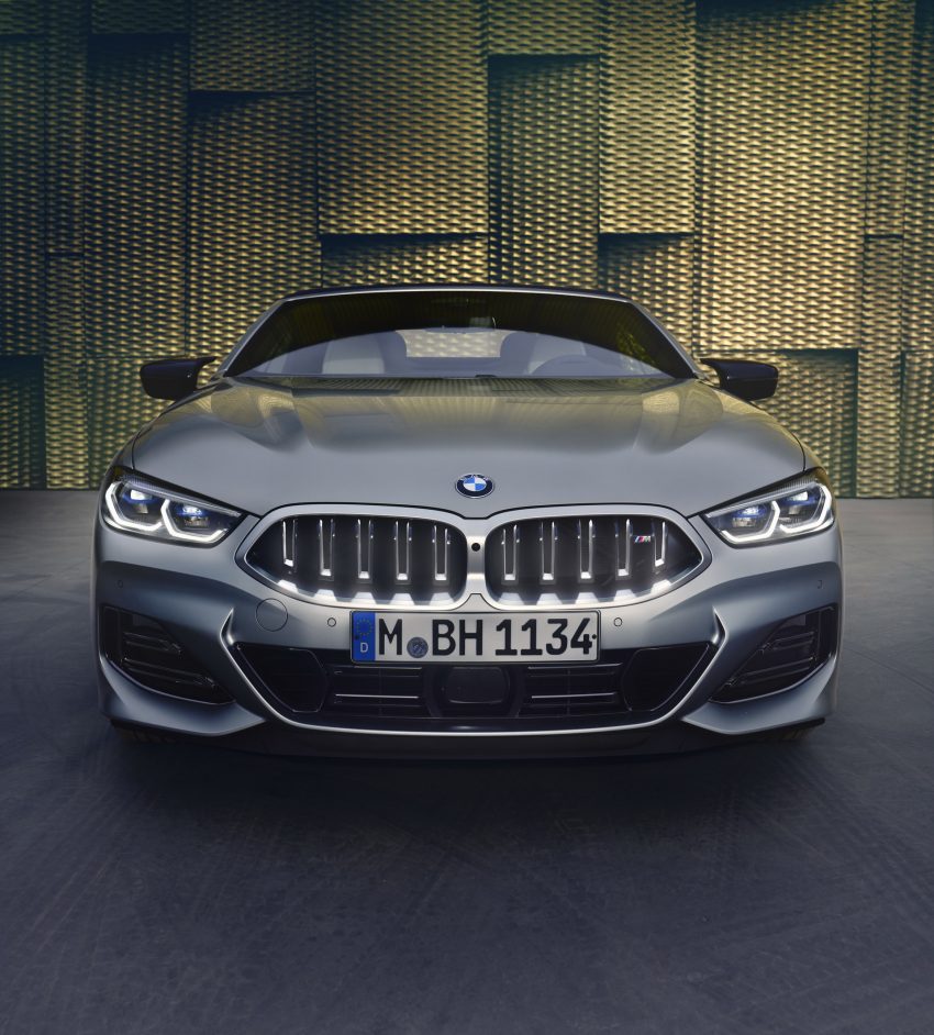 2023 BMW M850i xDrive Convertible - Front Phone Wallpaper 850x942 #12