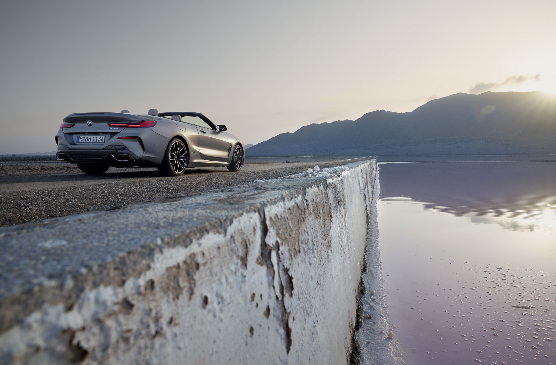 Download 2023 BMW M850i xDrive Convertible - Rear Three-Quarter HD Wallpaper 1921x1263 #6
