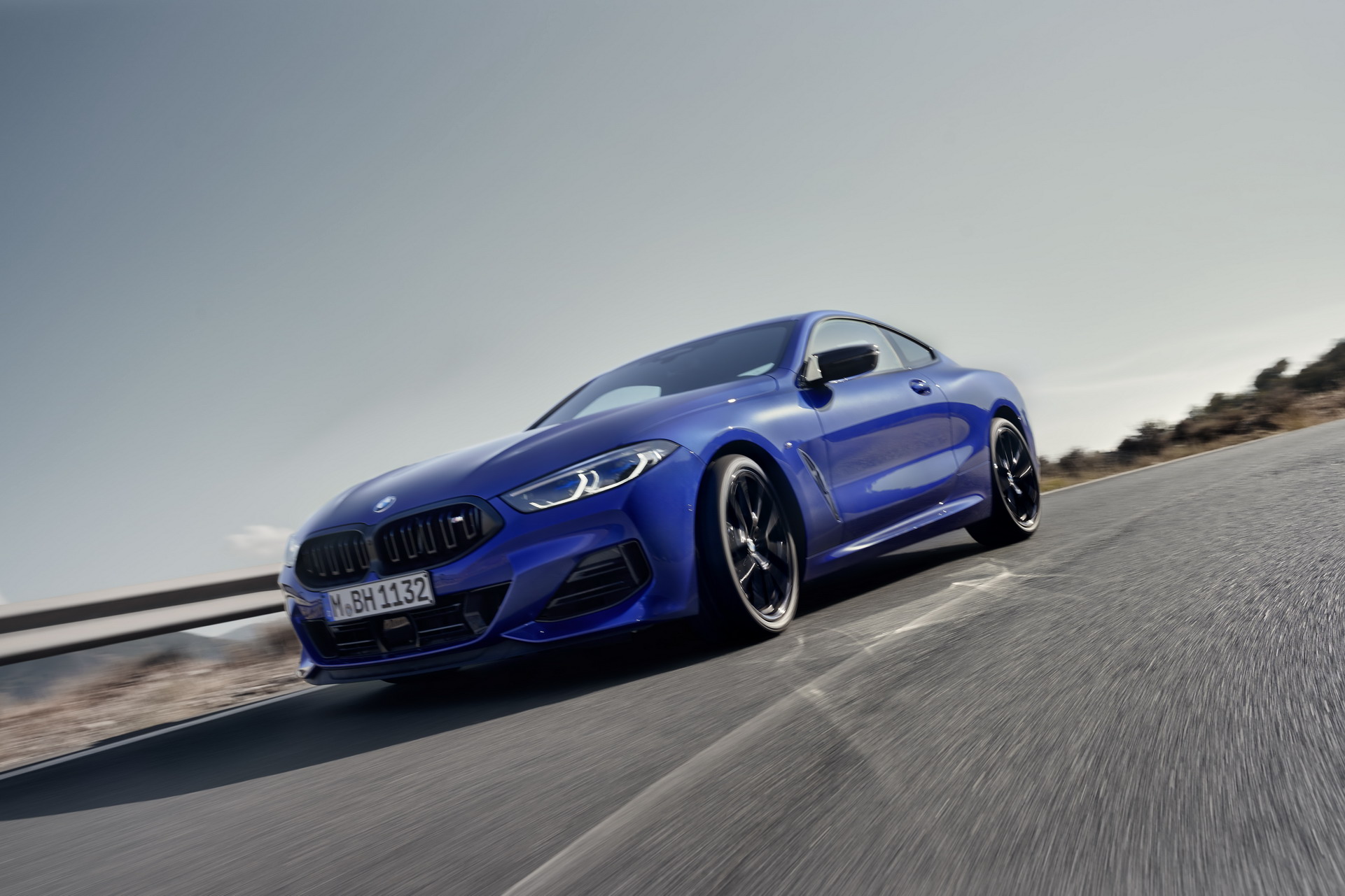 Download 2023 BMW M850i xDrive Coupe - Front Three-Quarter HD Wallpaper 1921x1281 #1