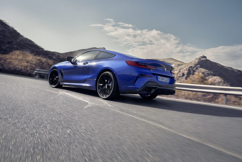 2023 BMW M850i xDrive Coupe - Rear Three-Quarter HD Wallpapers 850x567 #3 2023 BMW M850i xDrive Coupe - Rear Three-Quarter Wallpaper 850x567 #3