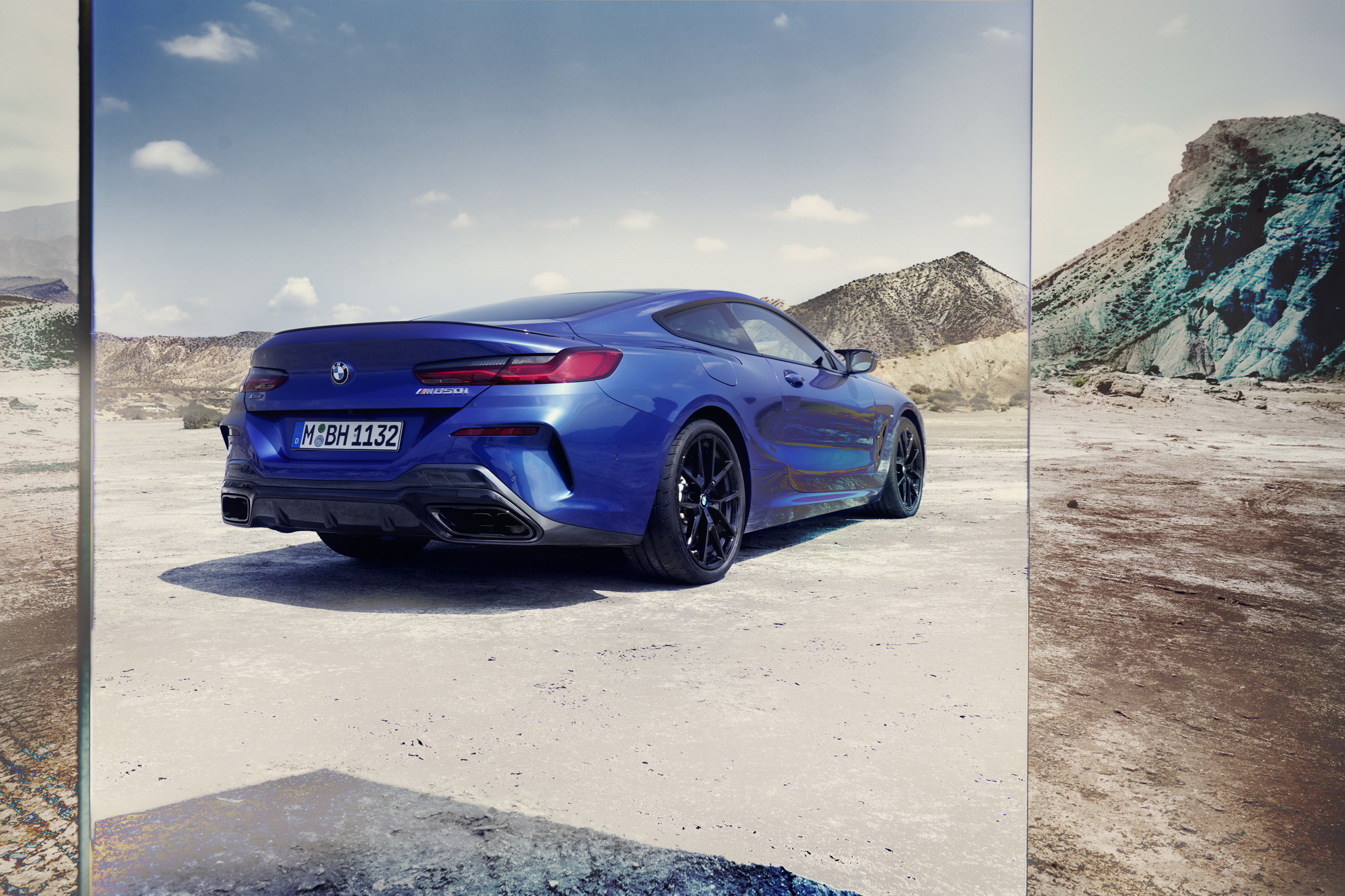 Download 2023 BMW M850i xDrive Coupe - Rear HD Wallpaper 1921x1281 #9