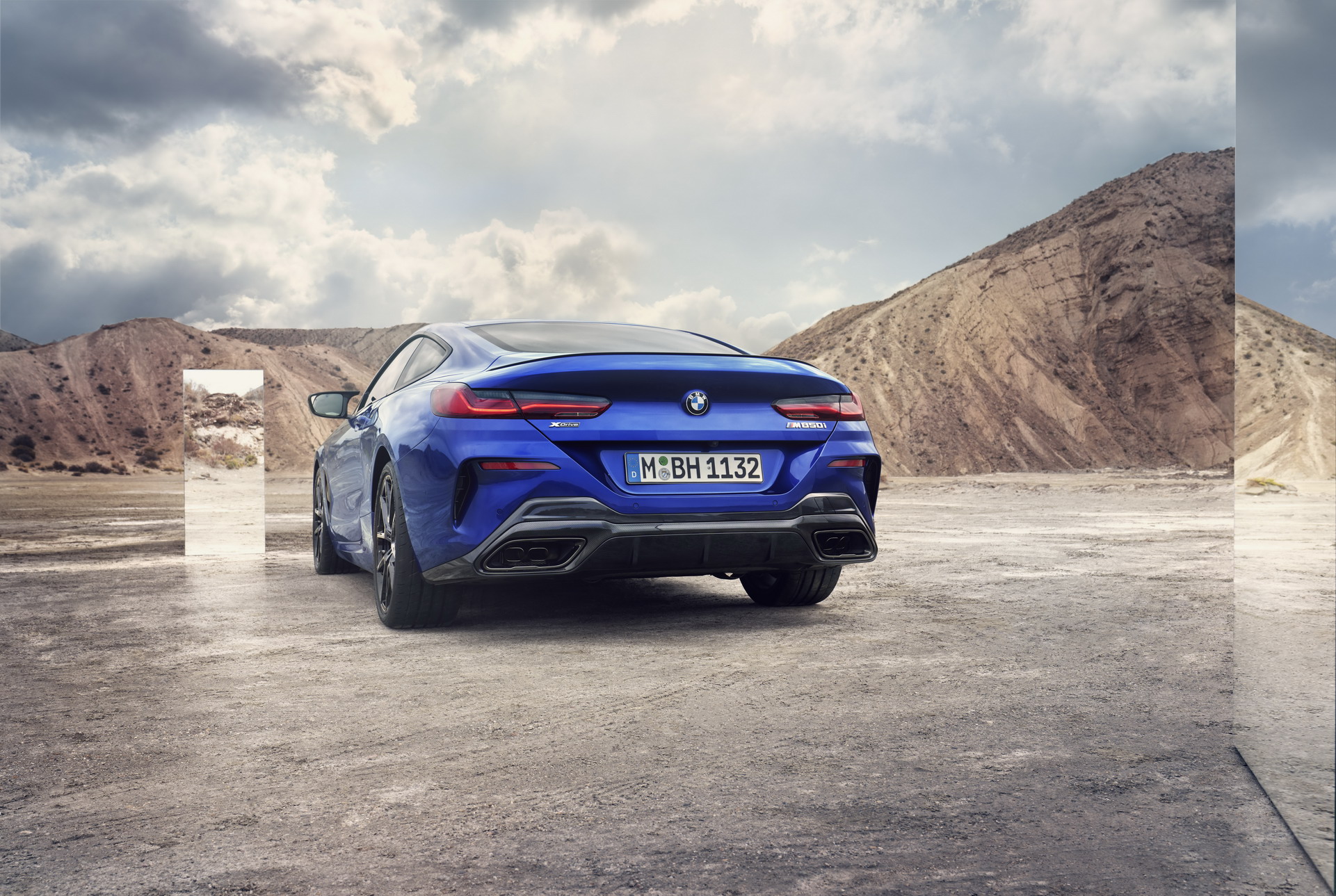 Download 2023 BMW M850i xDrive Coupe - Rear HD Wallpaper 1921x1289 #8