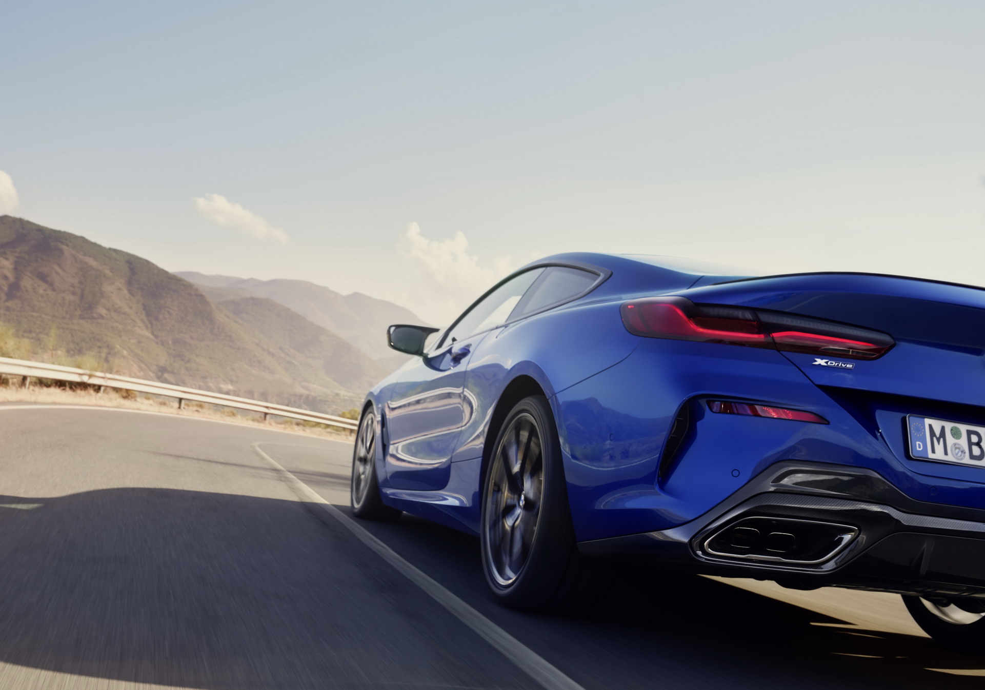 Download 2023 BMW M850i xDrive Coupe - Rear HD Wallpaper 1921x1346 #4