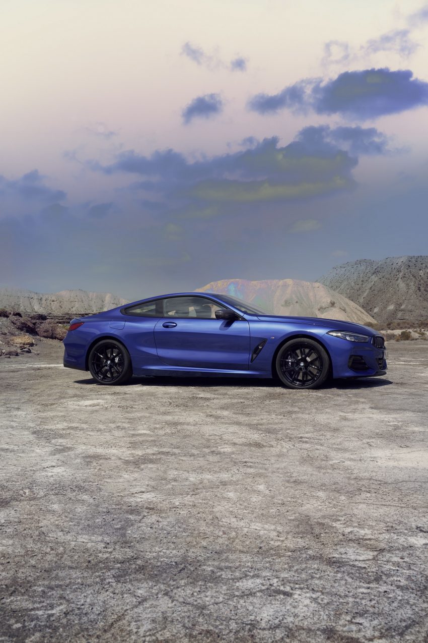 2023 BMW M850i xDrive Coupe - Side Phone Wallpaper 850x1275 #5